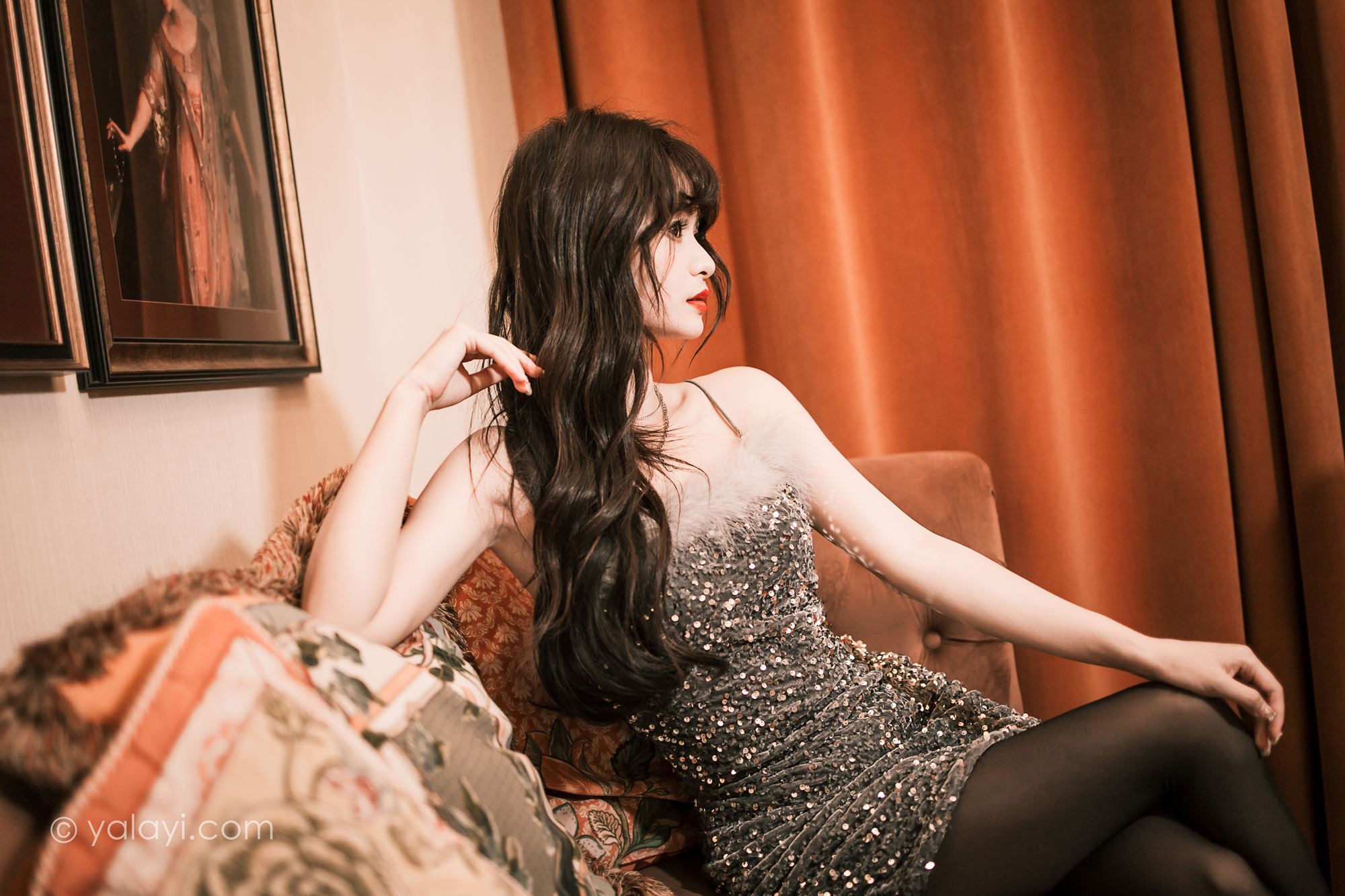 图片[18]-[YALAYI雅拉伊]2023.04.07 NO.1022 优雅的小黑裙 小亭[45+1P] – 速更版-美库