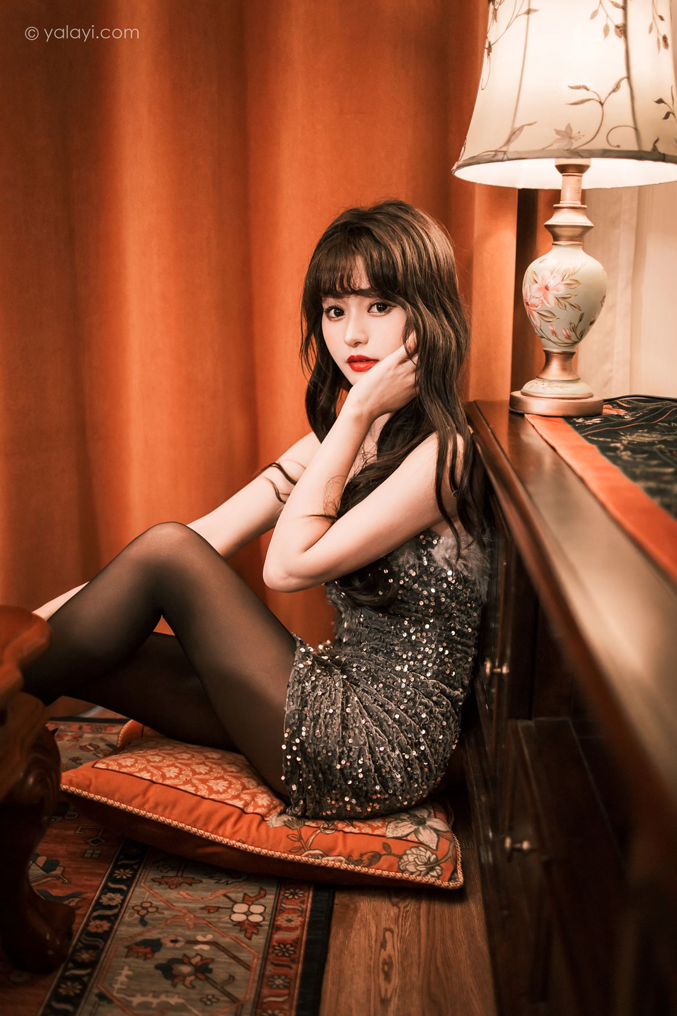 图片[30]-[YALAYI雅拉伊]2023.04.07 NO.1022 优雅的小黑裙 小亭[45+1P] – 速更版-美库