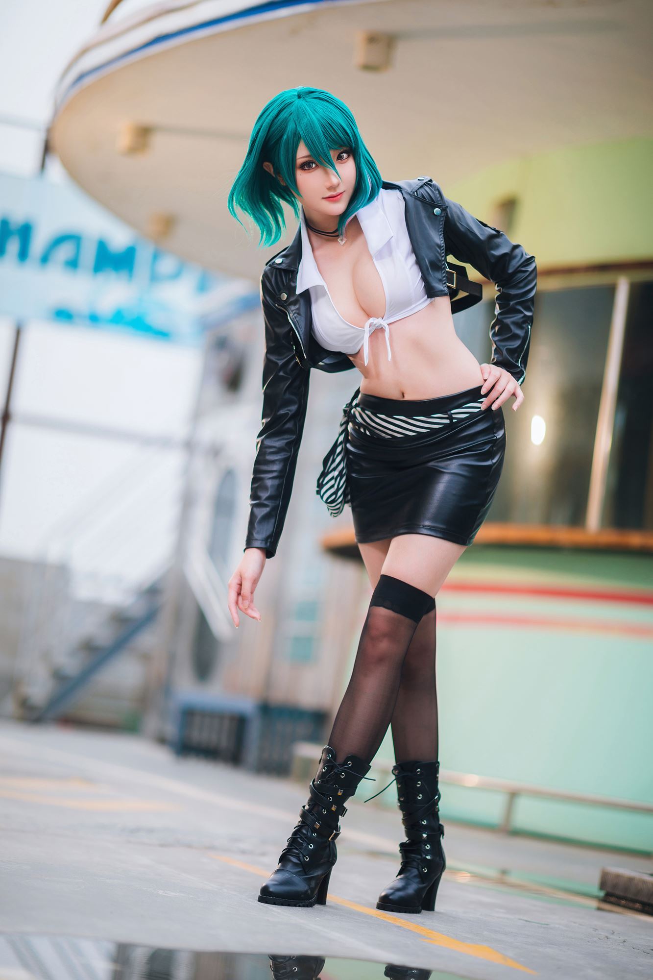 图片[18]-瓜希酱 – DOA X VV-环-狂风Ver[20P] – 速更版-美库