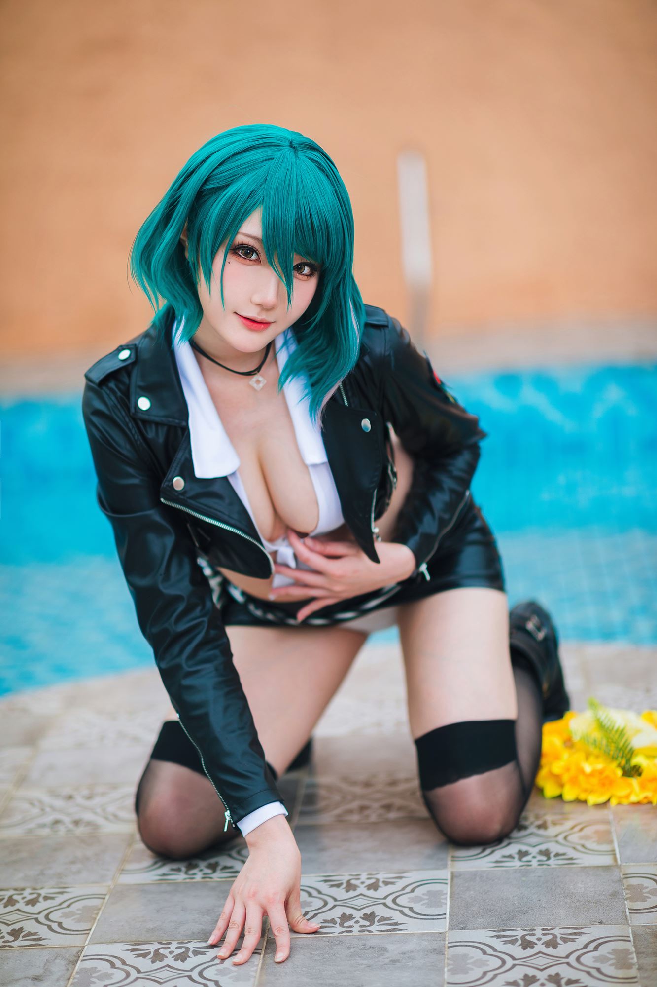 图片[20]-瓜希酱 – DOA X VV-环-狂风Ver[20P] – 速更版-美库