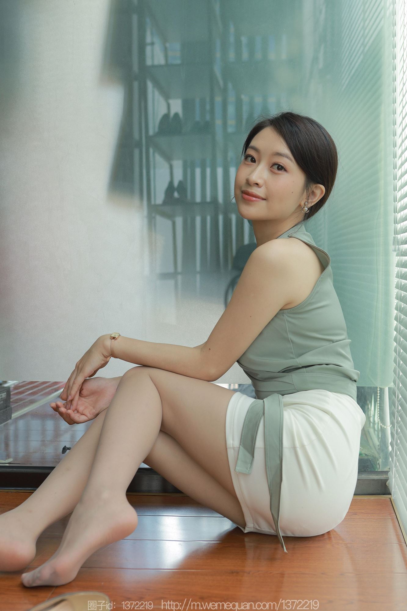 图片[38]-[IESS异思趣向] 2023.07.11 丝享家1477：小婕《青玉白裙》[83P] – 速更版-美库