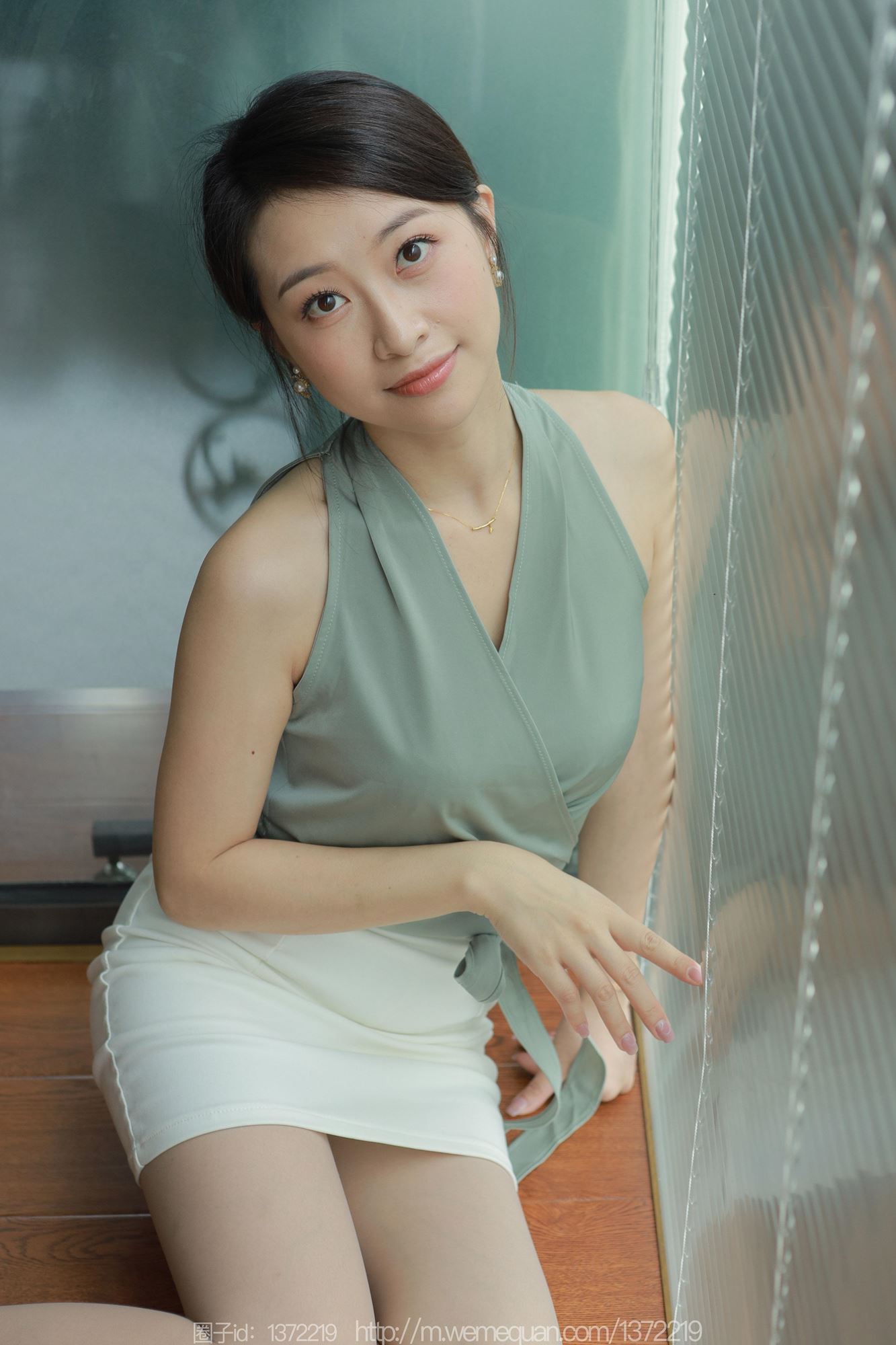 图片[60]-[IESS异思趣向] 2023.07.11 丝享家1477：小婕《青玉白裙》[83P] – 速更版-美库