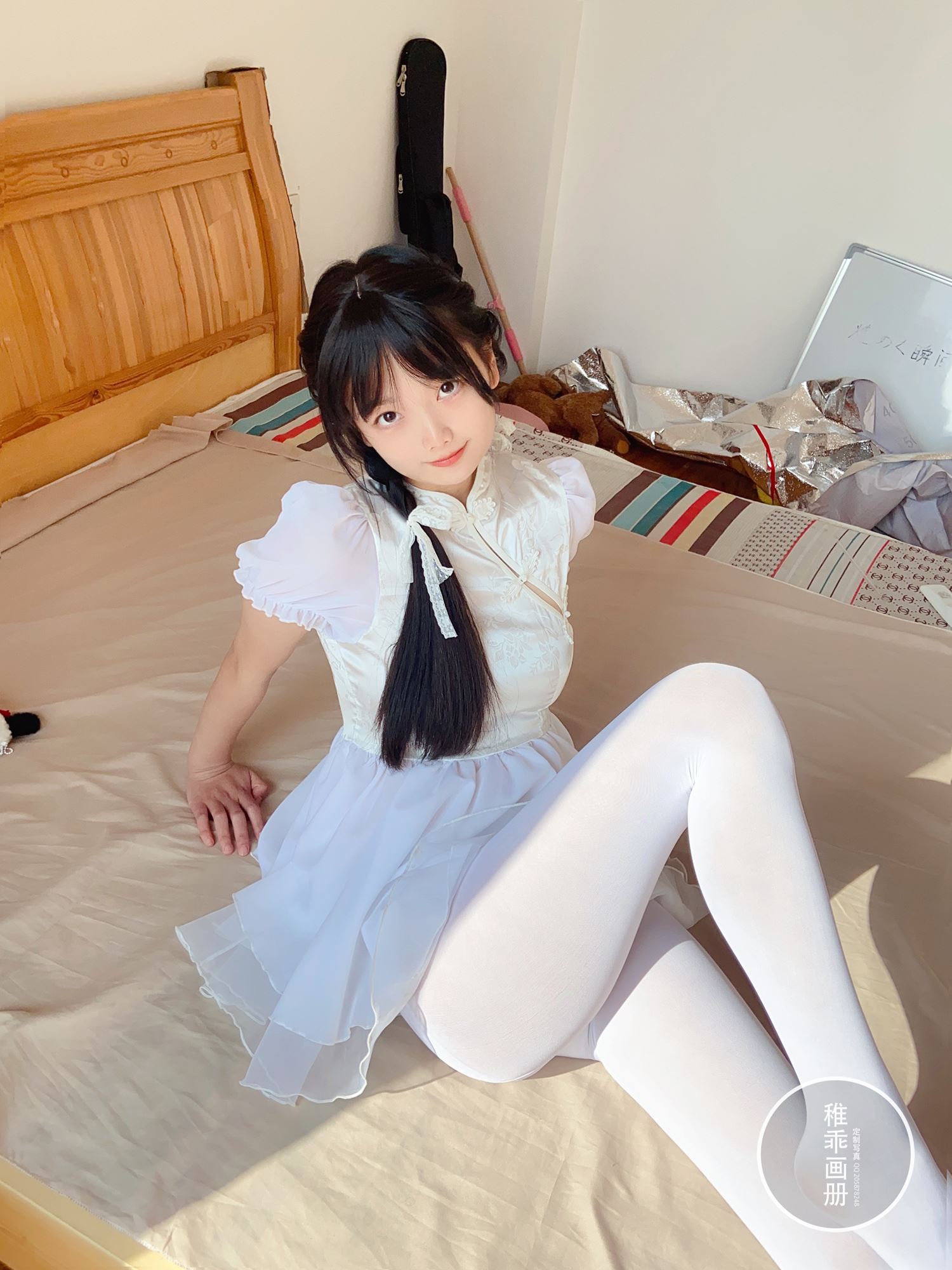 图片[16]-柴系小乖(稚乖画册)  – 夜夜 80D白丝嬉戏[49P] – 速更版-美库