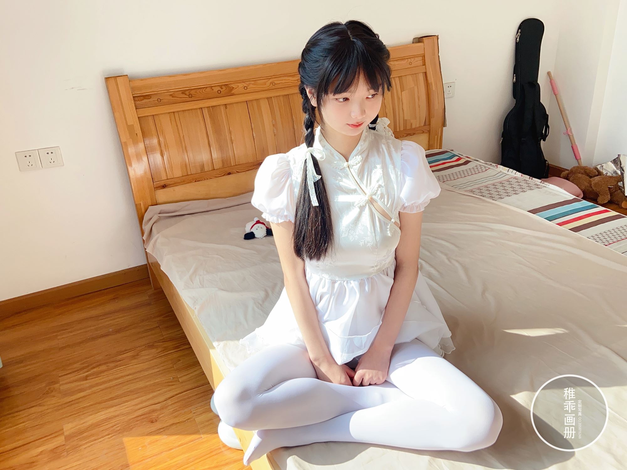 图片[17]-柴系小乖(稚乖画册)  – 夜夜 80D白丝嬉戏[49P] – 速更版-美库