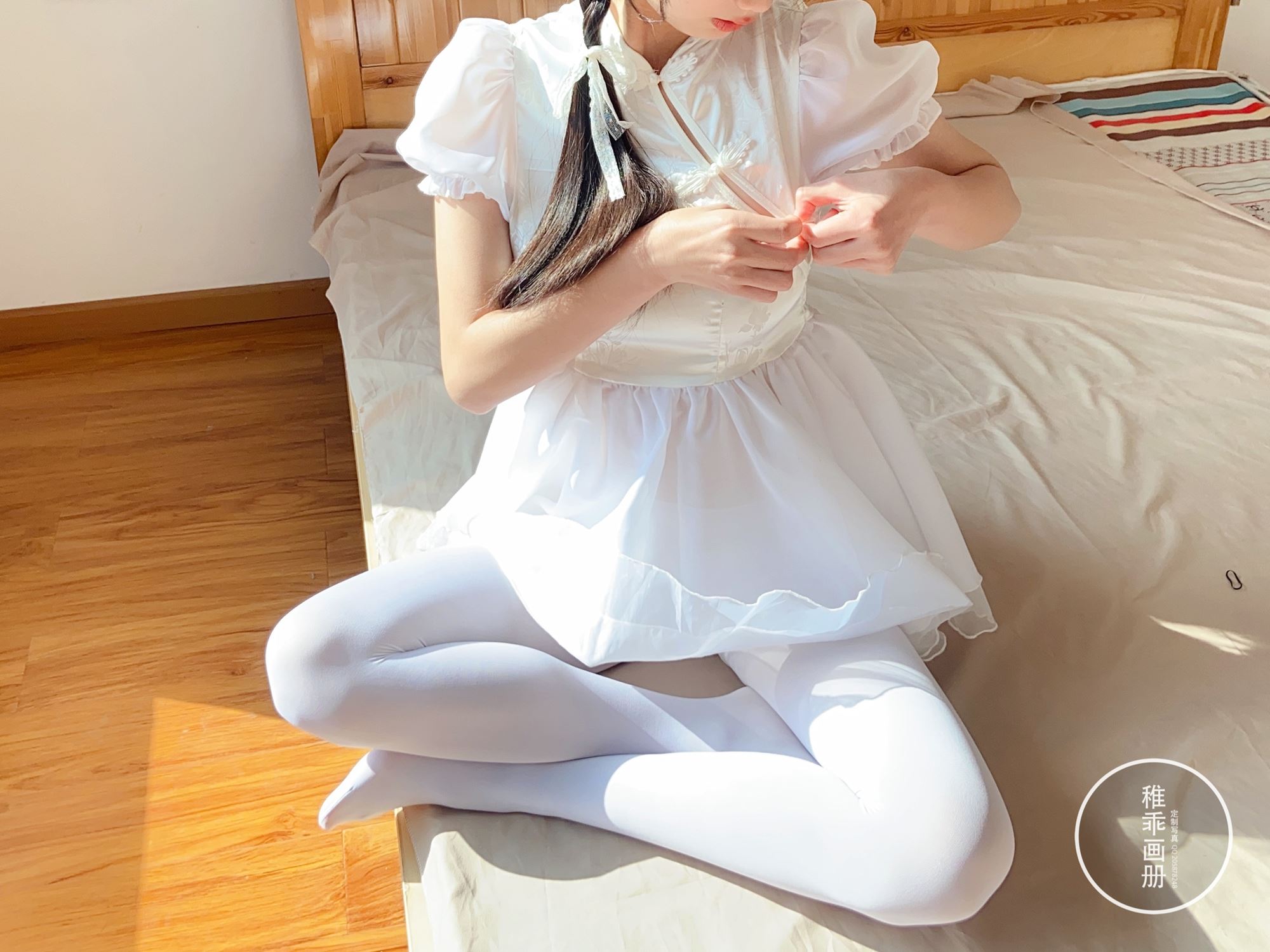 图片[18]-柴系小乖(稚乖画册)  – 夜夜 80D白丝嬉戏[49P] – 速更版-美库