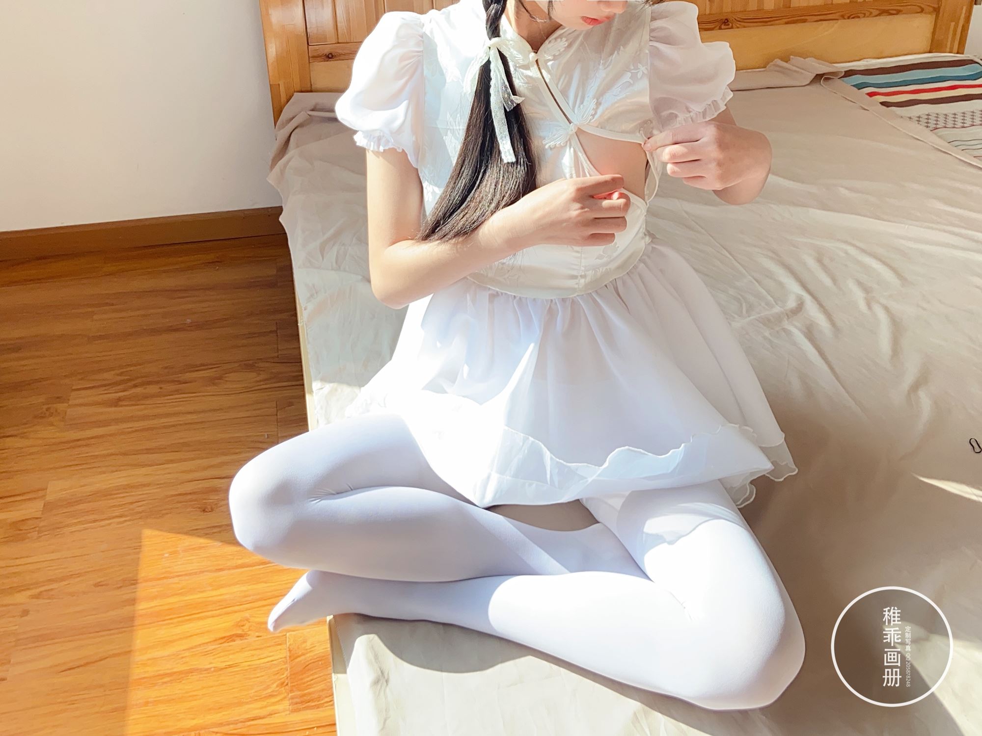 图片[19]-柴系小乖(稚乖画册)  – 夜夜 80D白丝嬉戏[49P] – 速更版-美库