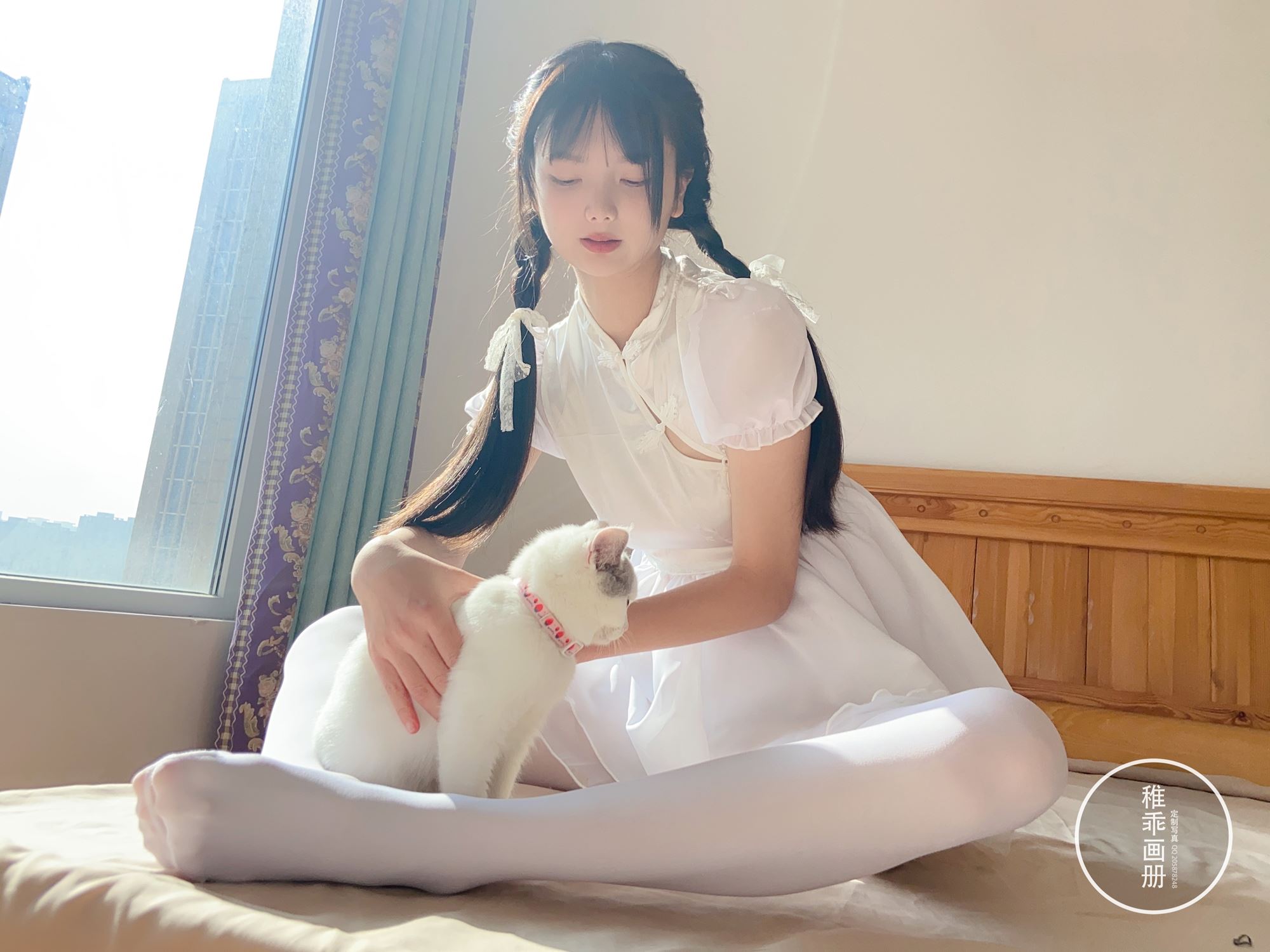 图片[23]-柴系小乖(稚乖画册)  – 夜夜 80D白丝嬉戏[49P] – 速更版-美库