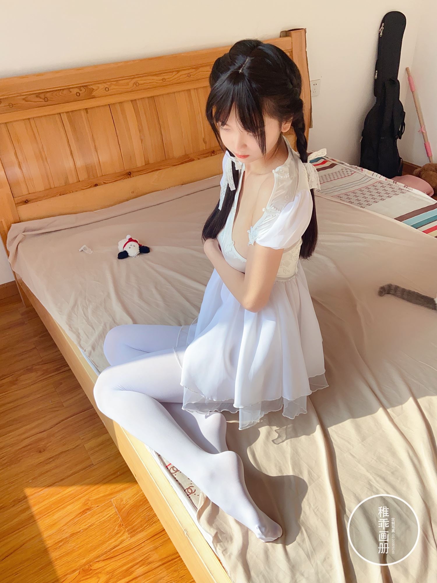 图片[40]-柴系小乖(稚乖画册)  – 夜夜 80D白丝嬉戏[49P] – 速更版-美库