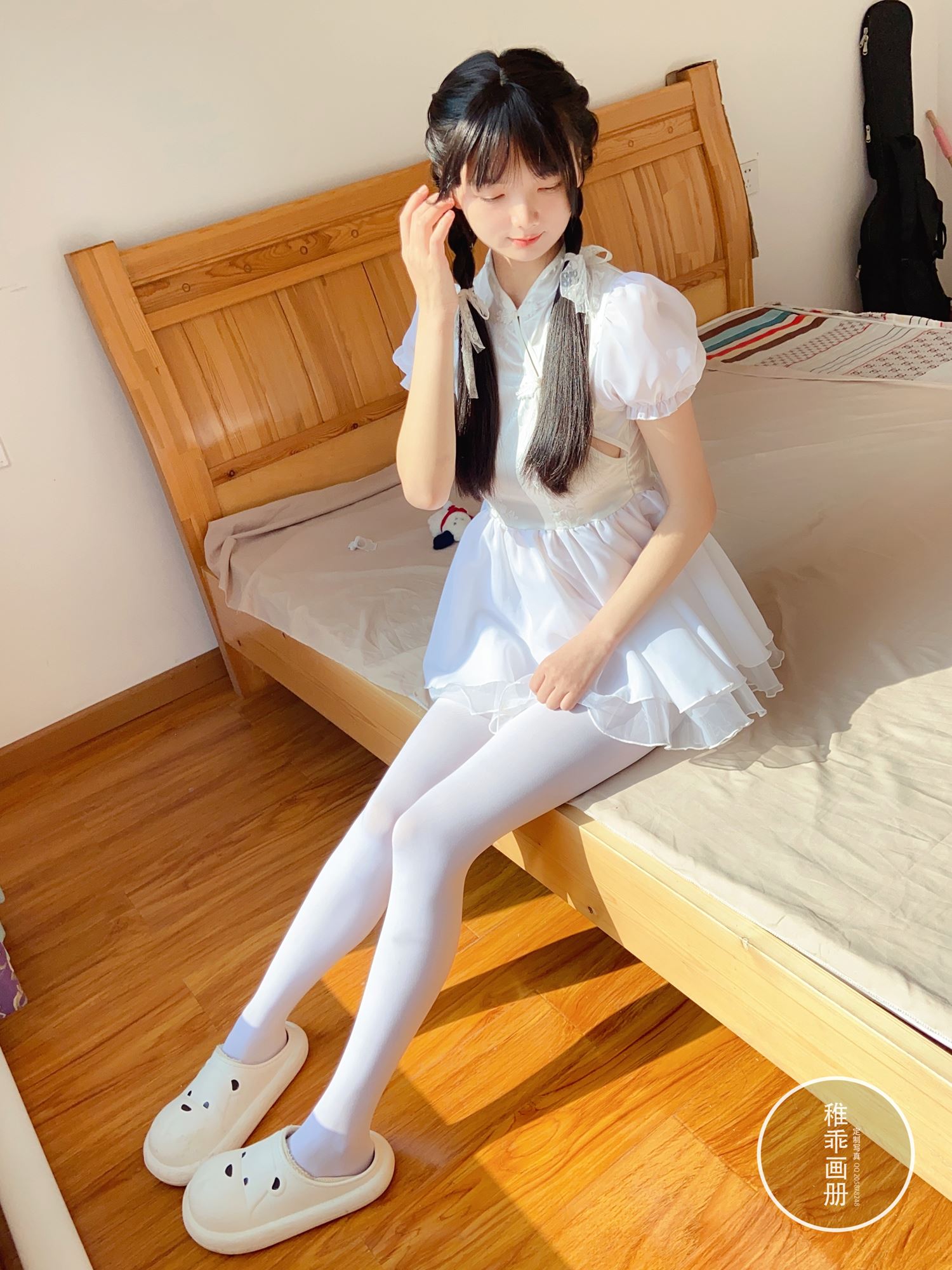 图片[48]-柴系小乖(稚乖画册)  – 夜夜 80D白丝嬉戏[49P] – 速更版-美库