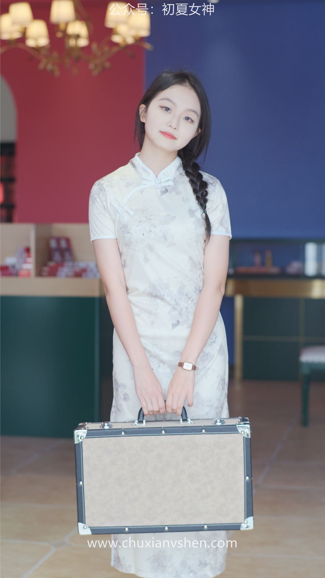 图片[33]-初夏女神 NO.054 双双 旗袍少女[200P] – 速更版-美库