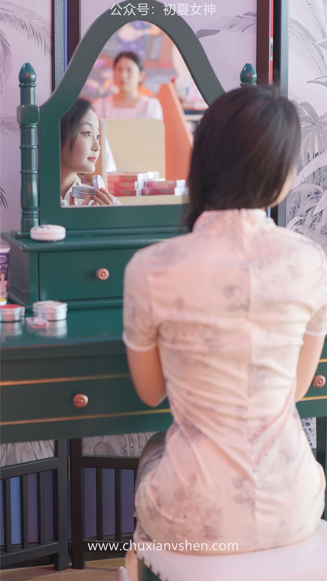 图片[35]-初夏女神 NO.054 双双 旗袍少女[200P] – 速更版-美库