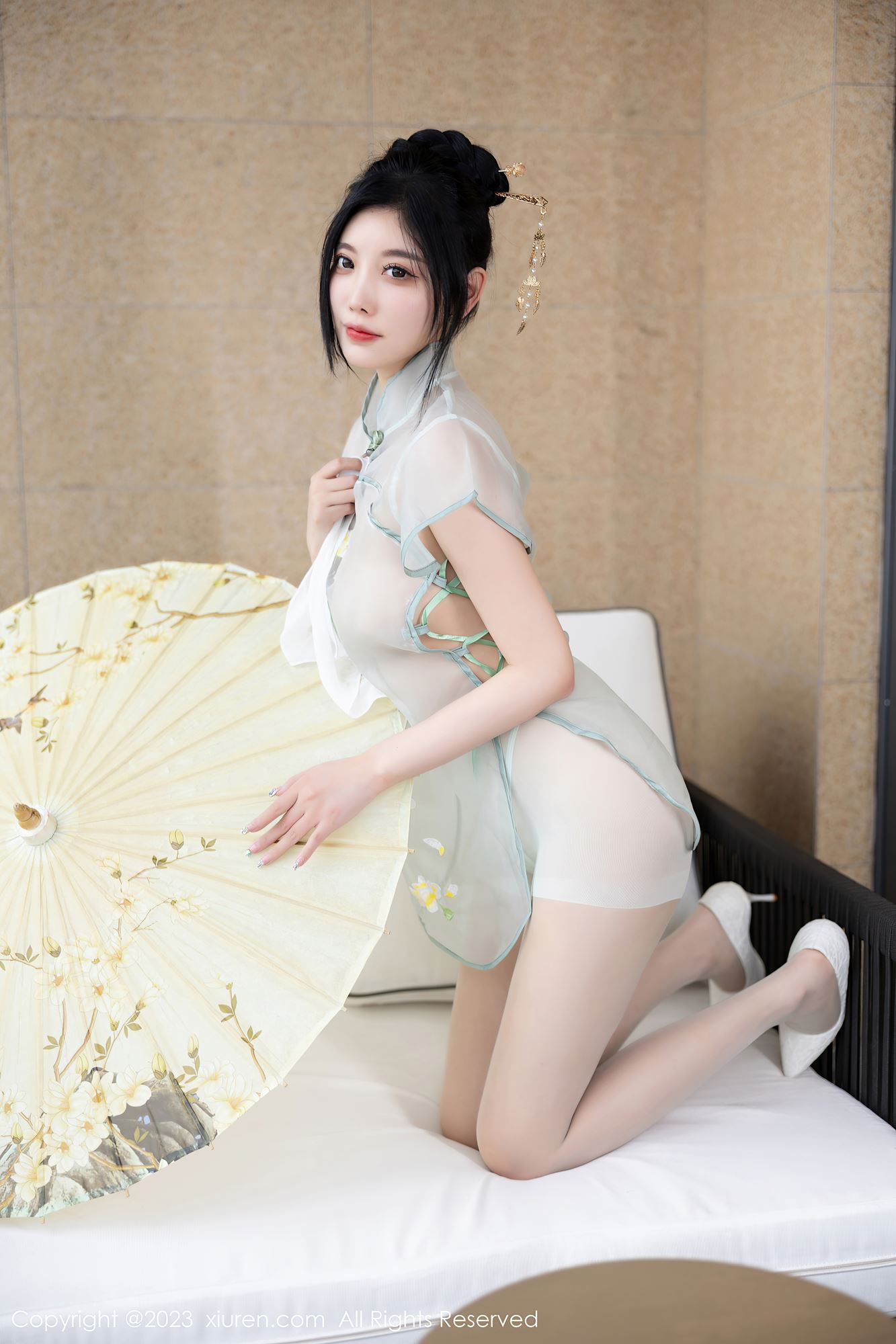 图片[14]-[XiuRen秀人网] 2023.09.19 No.7410 杨晨晨Yome 美臀长裙[41P] – 速更版-美库