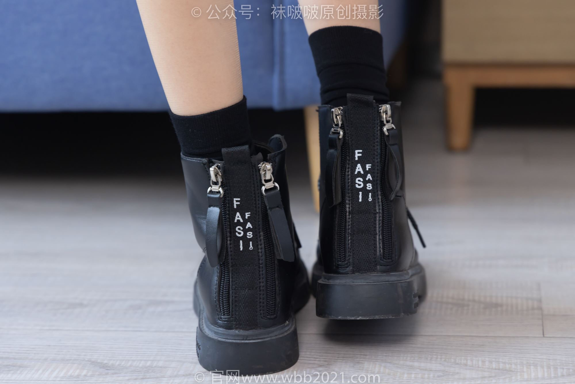 图片[10]-[BoBoSocks袜啵啵]NO.280 稚予-马丁靴、高跟鞋、黑棉袜、肉丝[145P] – 速更版-美库