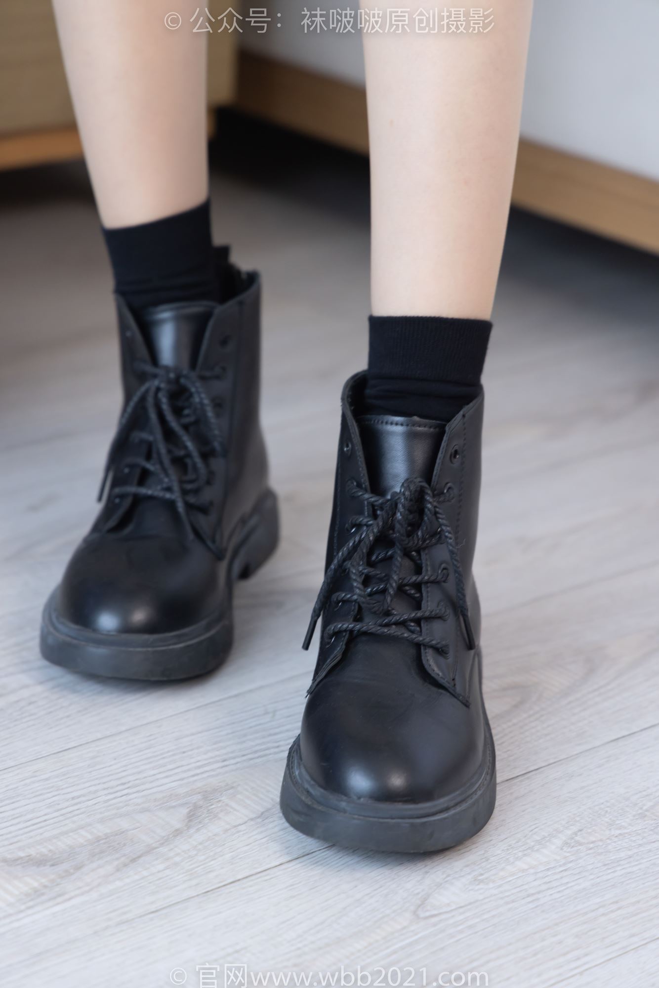图片[12]-[BoBoSocks袜啵啵]NO.280 稚予-马丁靴、高跟鞋、黑棉袜、肉丝[145P] – 速更版-美库