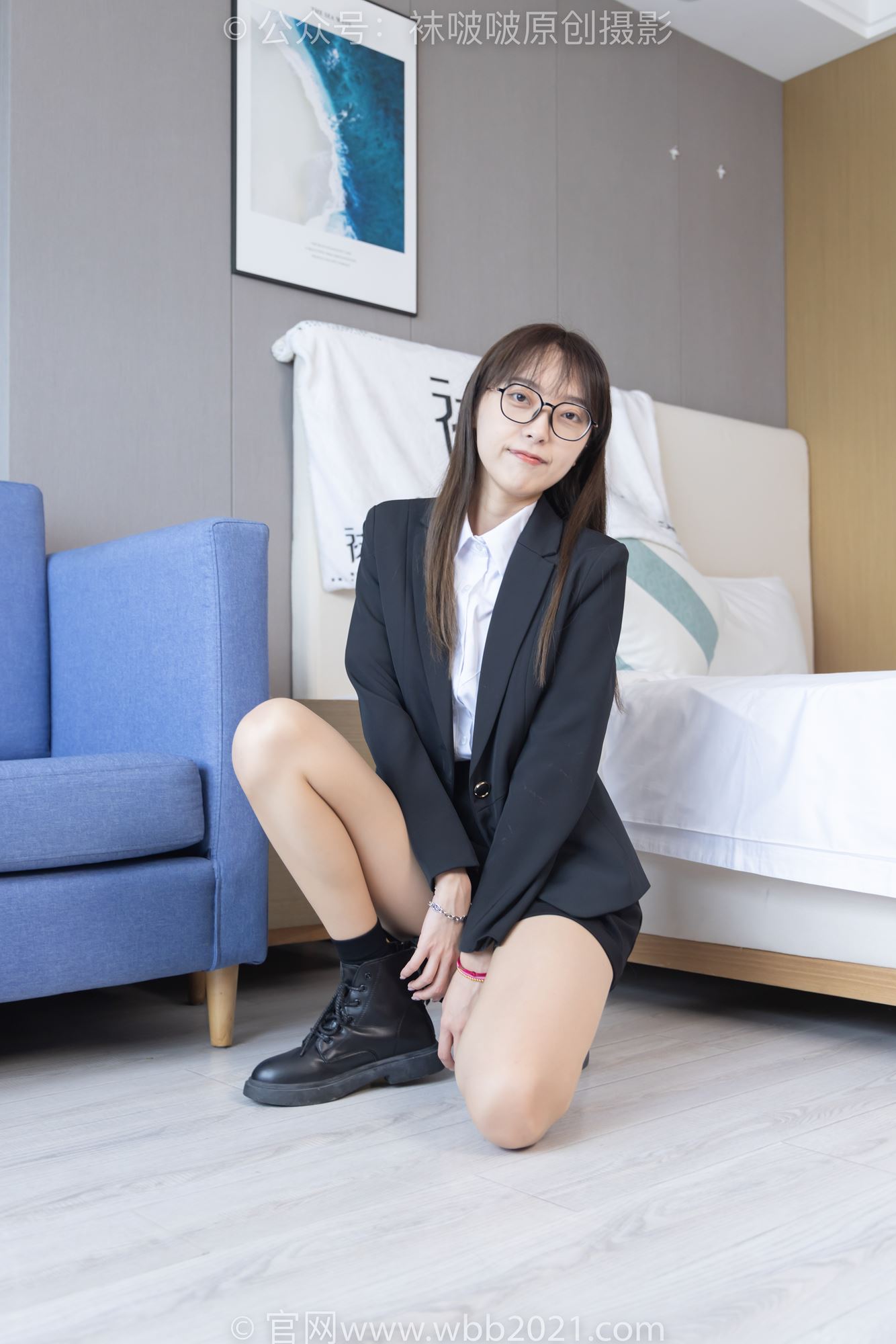 图片[13]-[BoBoSocks袜啵啵]NO.280 稚予-马丁靴、高跟鞋、黑棉袜、肉丝[145P] – 速更版-美库