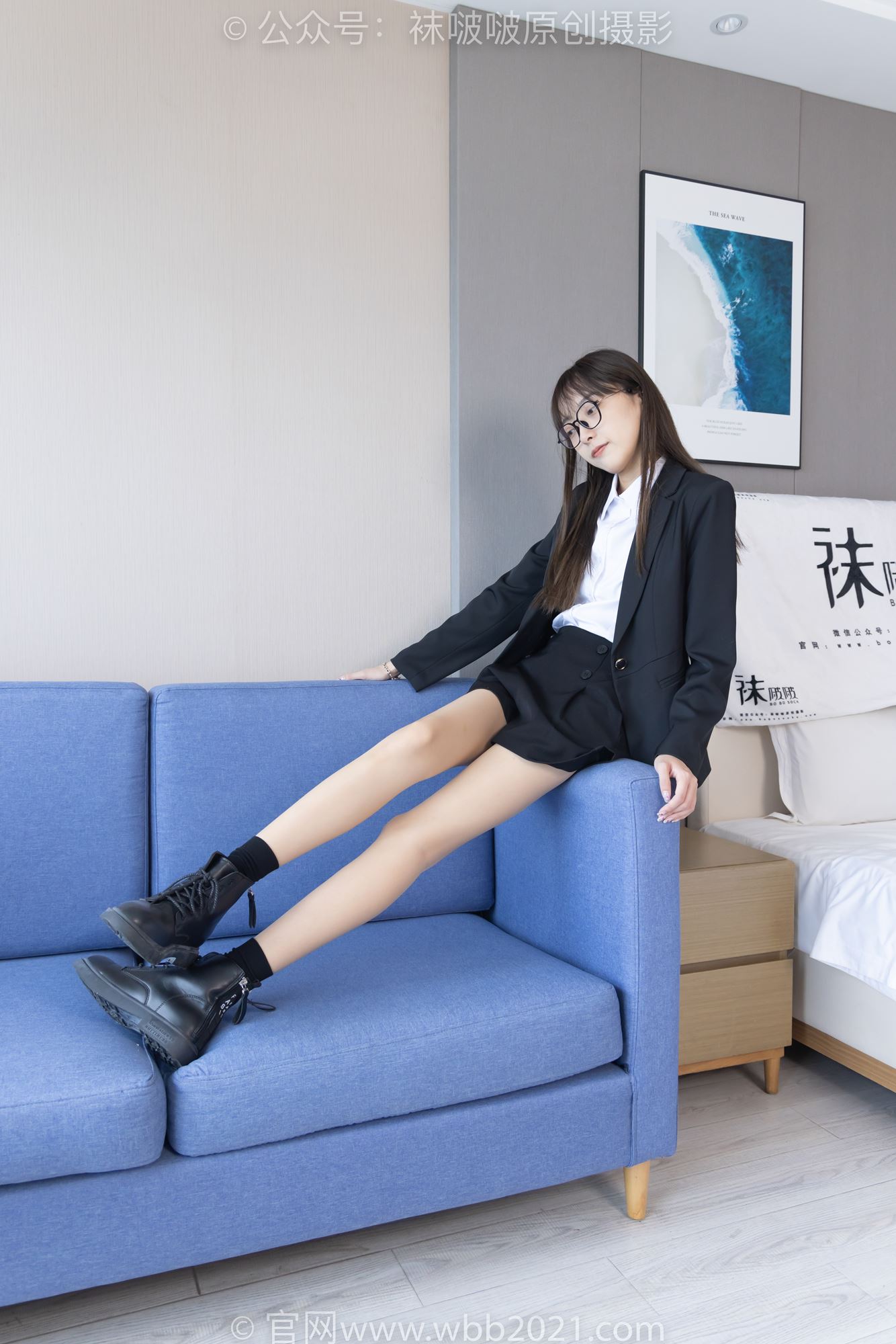 图片[24]-[BoBoSocks袜啵啵]NO.280 稚予-马丁靴、高跟鞋、黑棉袜、肉丝[145P] – 速更版-美库