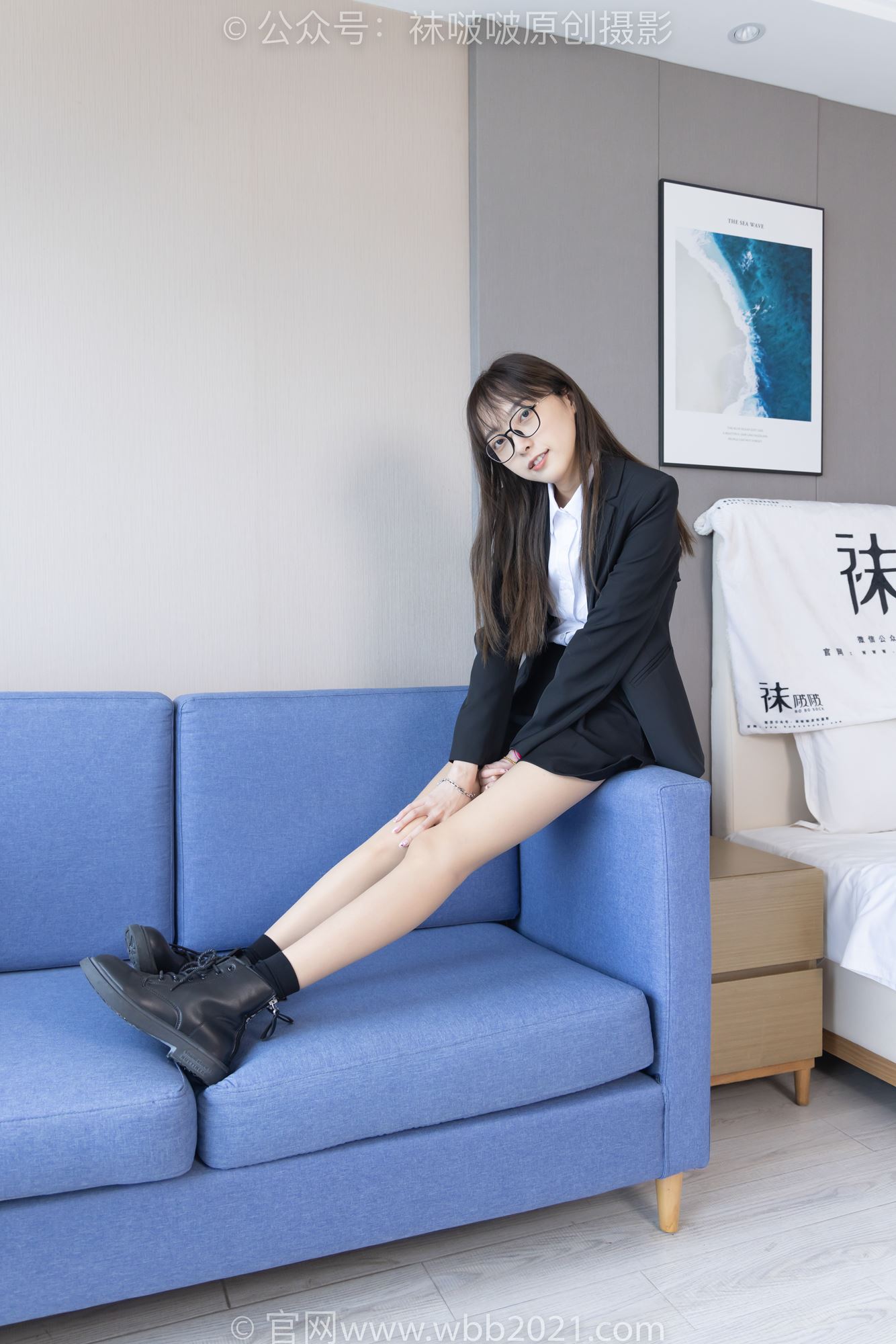 图片[25]-[BoBoSocks袜啵啵]NO.280 稚予-马丁靴、高跟鞋、黑棉袜、肉丝[145P] – 速更版-美库