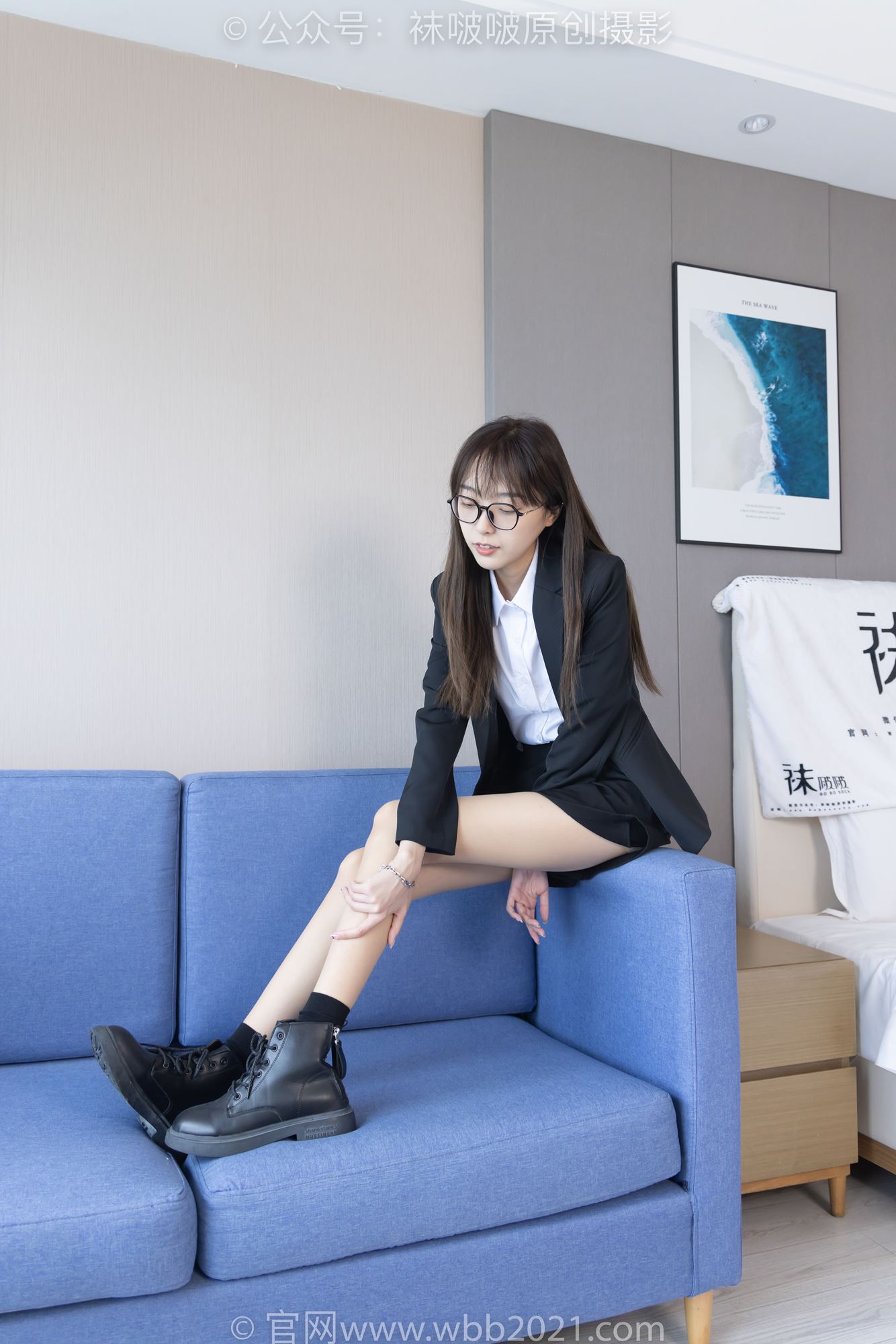 图片[26]-[BoBoSocks袜啵啵]NO.280 稚予-马丁靴、高跟鞋、黑棉袜、肉丝[145P] – 速更版-美库