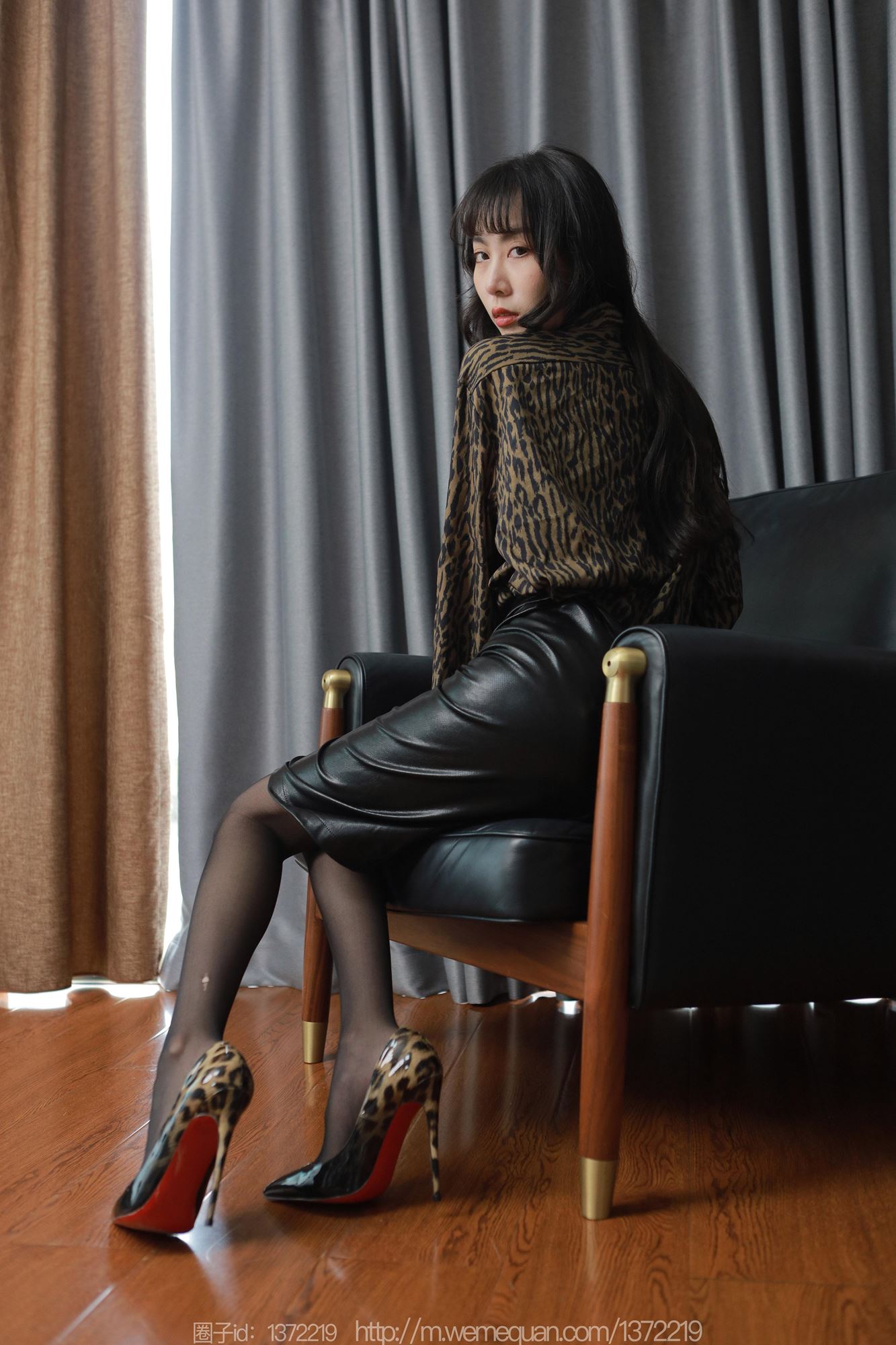 图片[14]-[IESS异思趣向] 2023.07.13 丝享家1479：团团《黄金豹纹》[81P] – 速更版-美库