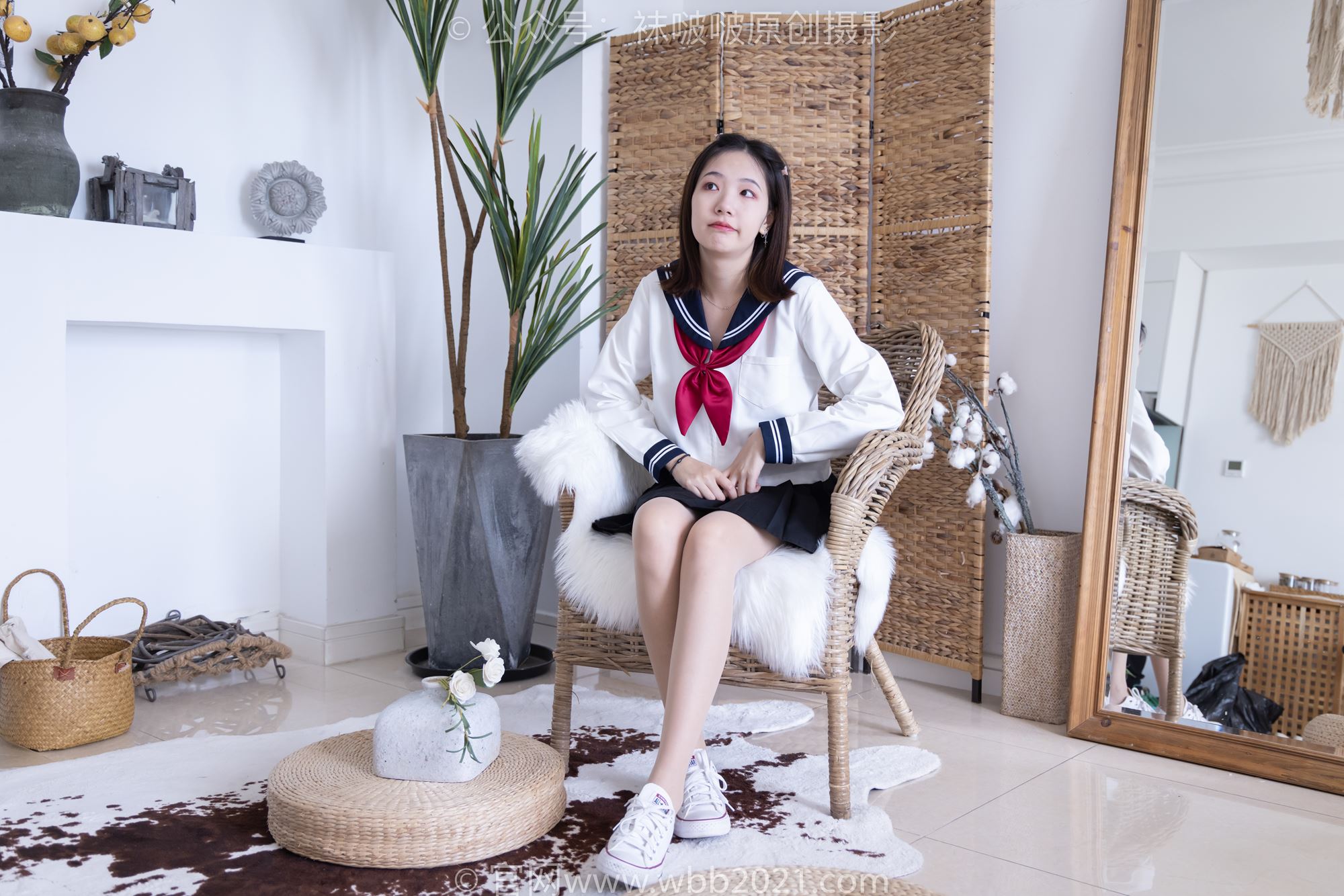 图片[13]-[BoBoSocks袜啵啵]NO.281 小甜豆-两双板鞋、肉丝[145P] – 速更版-美库