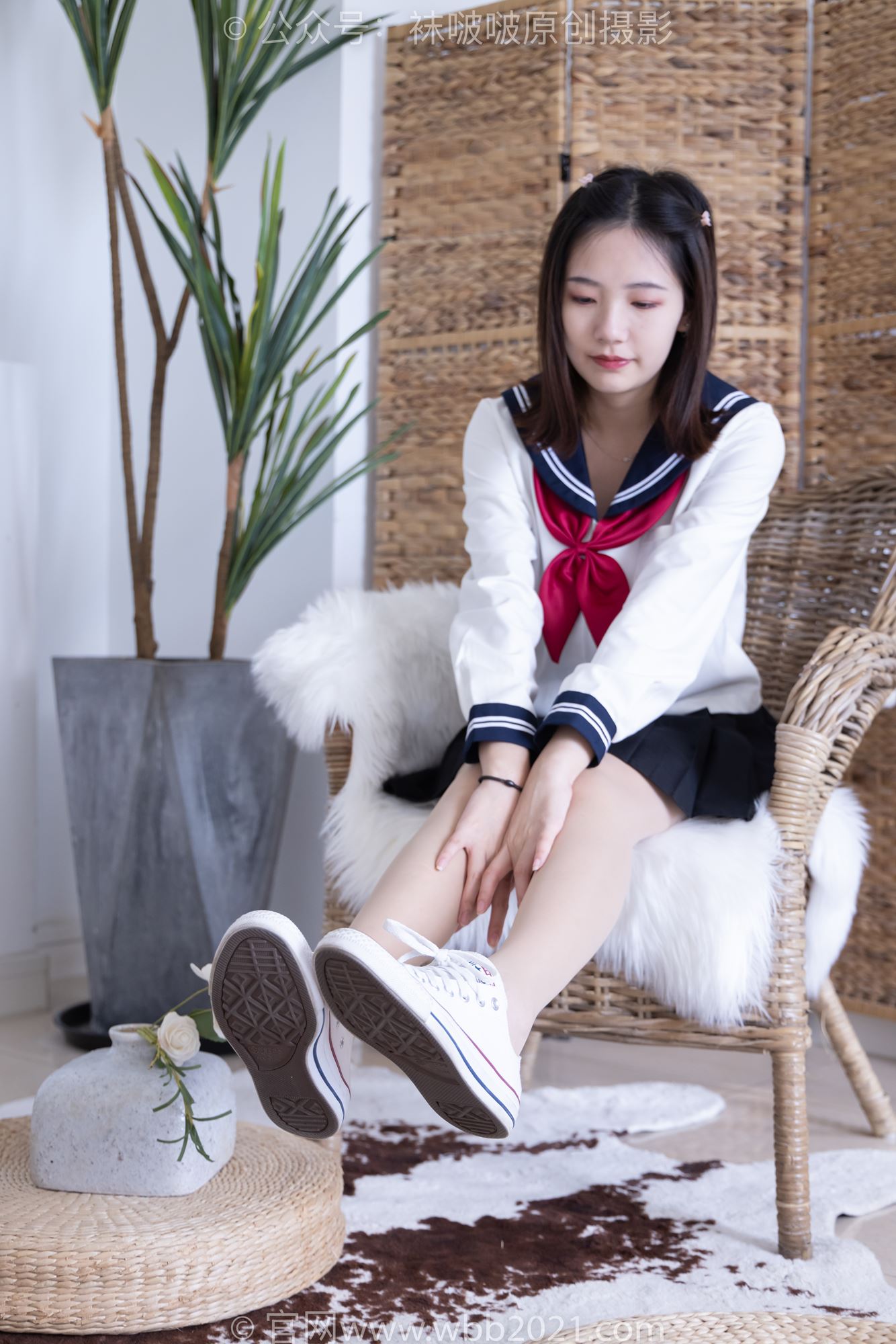 图片[15]-[BoBoSocks袜啵啵]NO.281 小甜豆-两双板鞋、肉丝[145P] – 速更版-美库