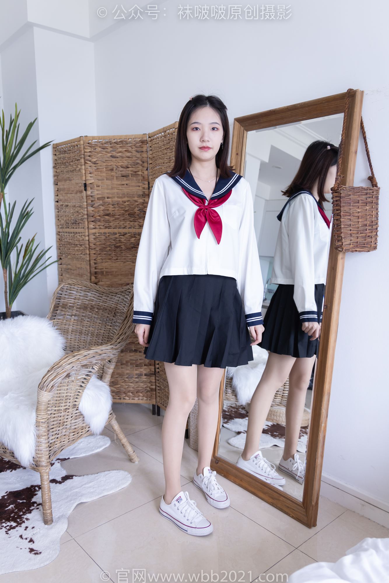 图片[18]-[BoBoSocks袜啵啵]NO.281 小甜豆-两双板鞋、肉丝[145P] – 速更版-美库