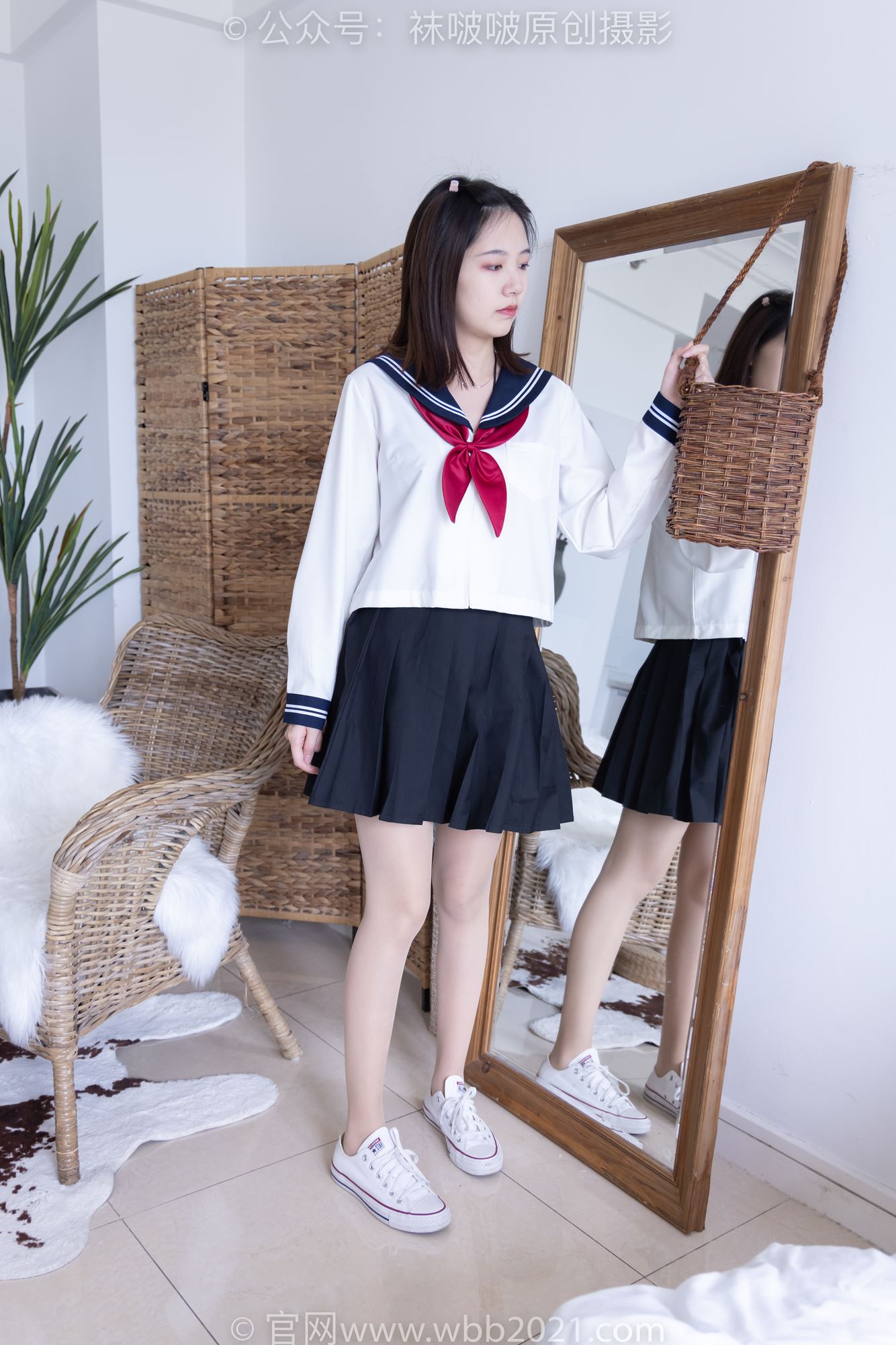 图片[19]-[BoBoSocks袜啵啵]NO.281 小甜豆-两双板鞋、肉丝[145P] – 速更版-美库