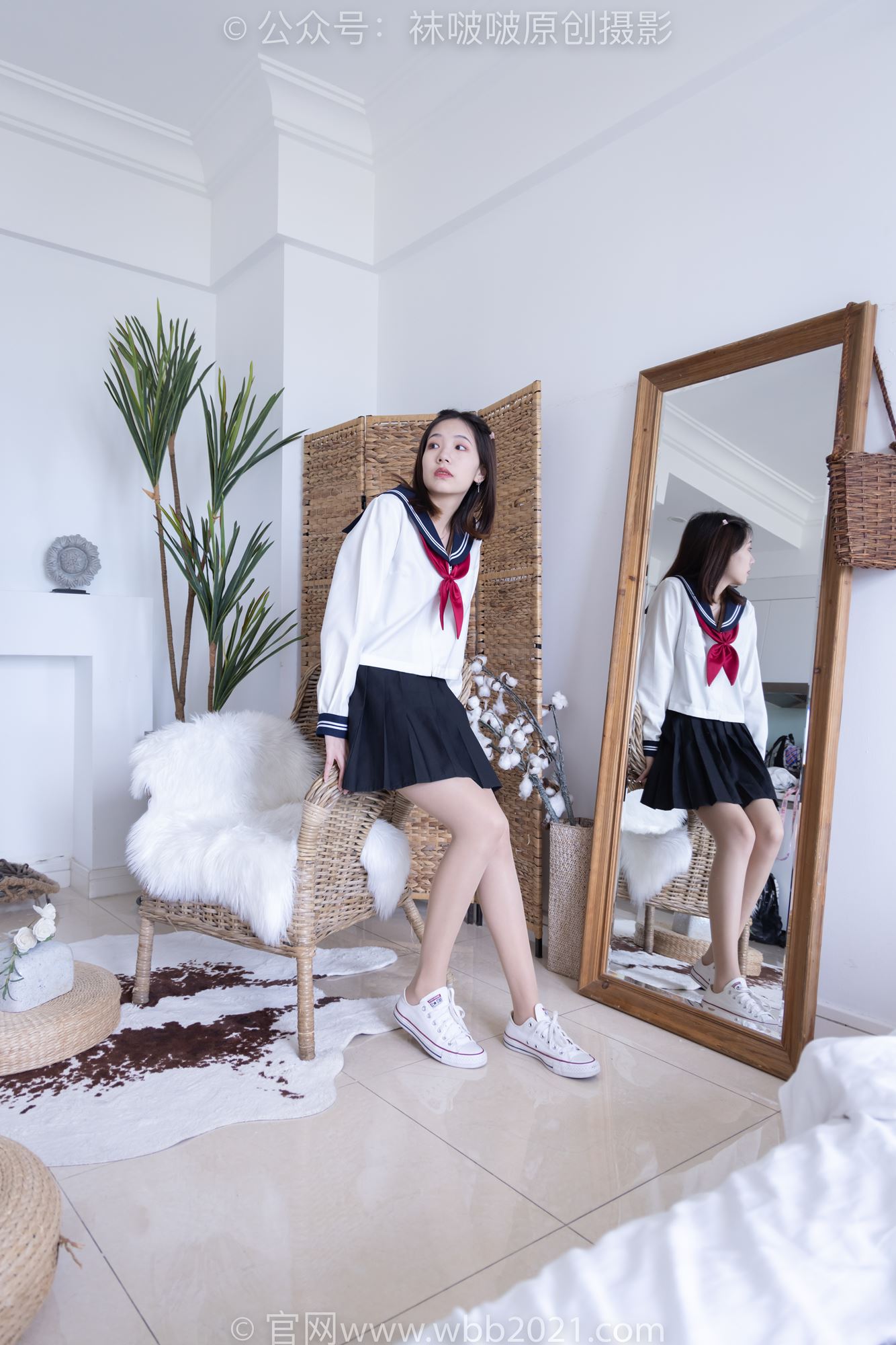 图片[24]-[BoBoSocks袜啵啵]NO.281 小甜豆-两双板鞋、肉丝[145P] – 速更版-美库