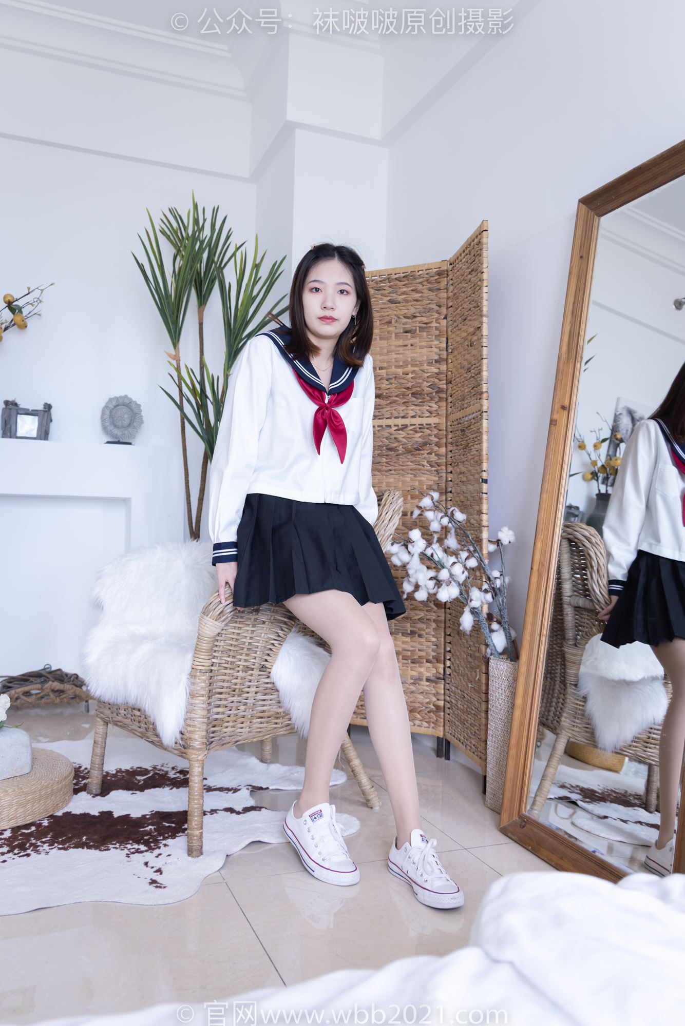 图片[25]-[BoBoSocks袜啵啵]NO.281 小甜豆-两双板鞋、肉丝[145P] – 速更版-美库