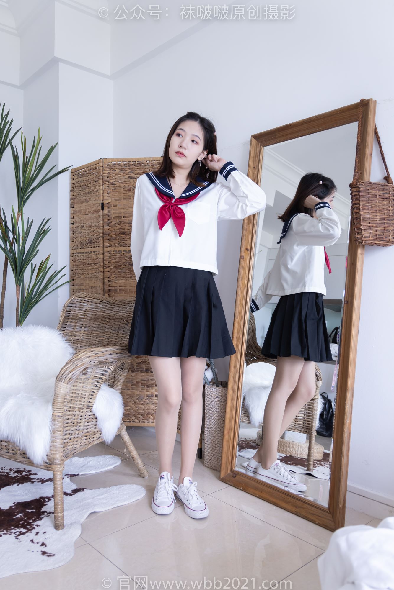 图片[27]-[BoBoSocks袜啵啵]NO.281 小甜豆-两双板鞋、肉丝[145P] – 速更版-美库