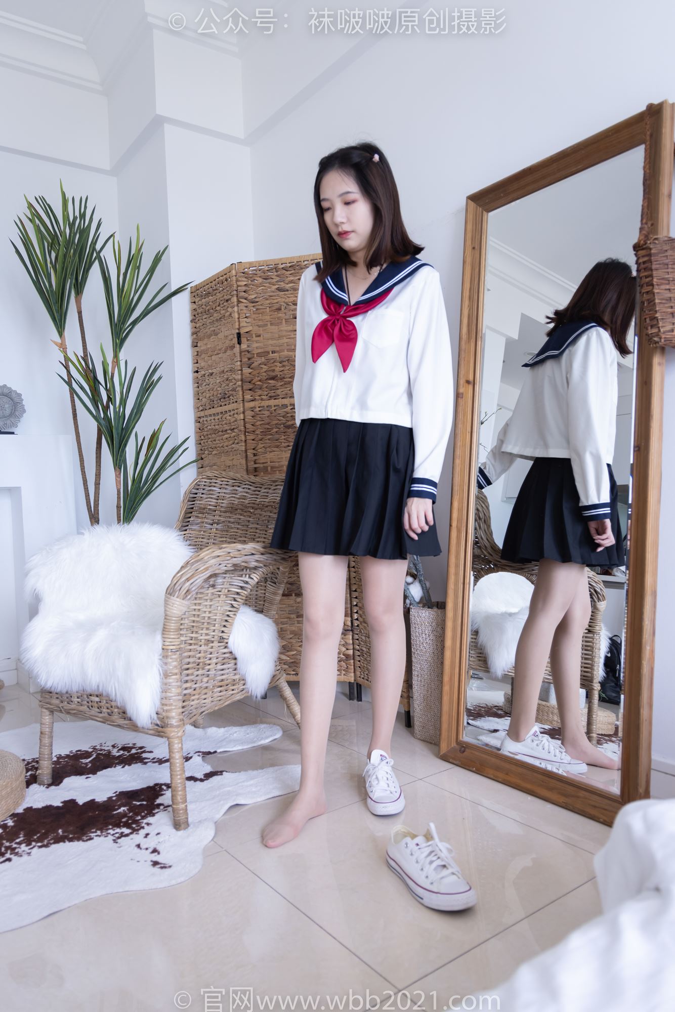 图片[29]-[BoBoSocks袜啵啵]NO.281 小甜豆-两双板鞋、肉丝[145P] – 速更版-美库