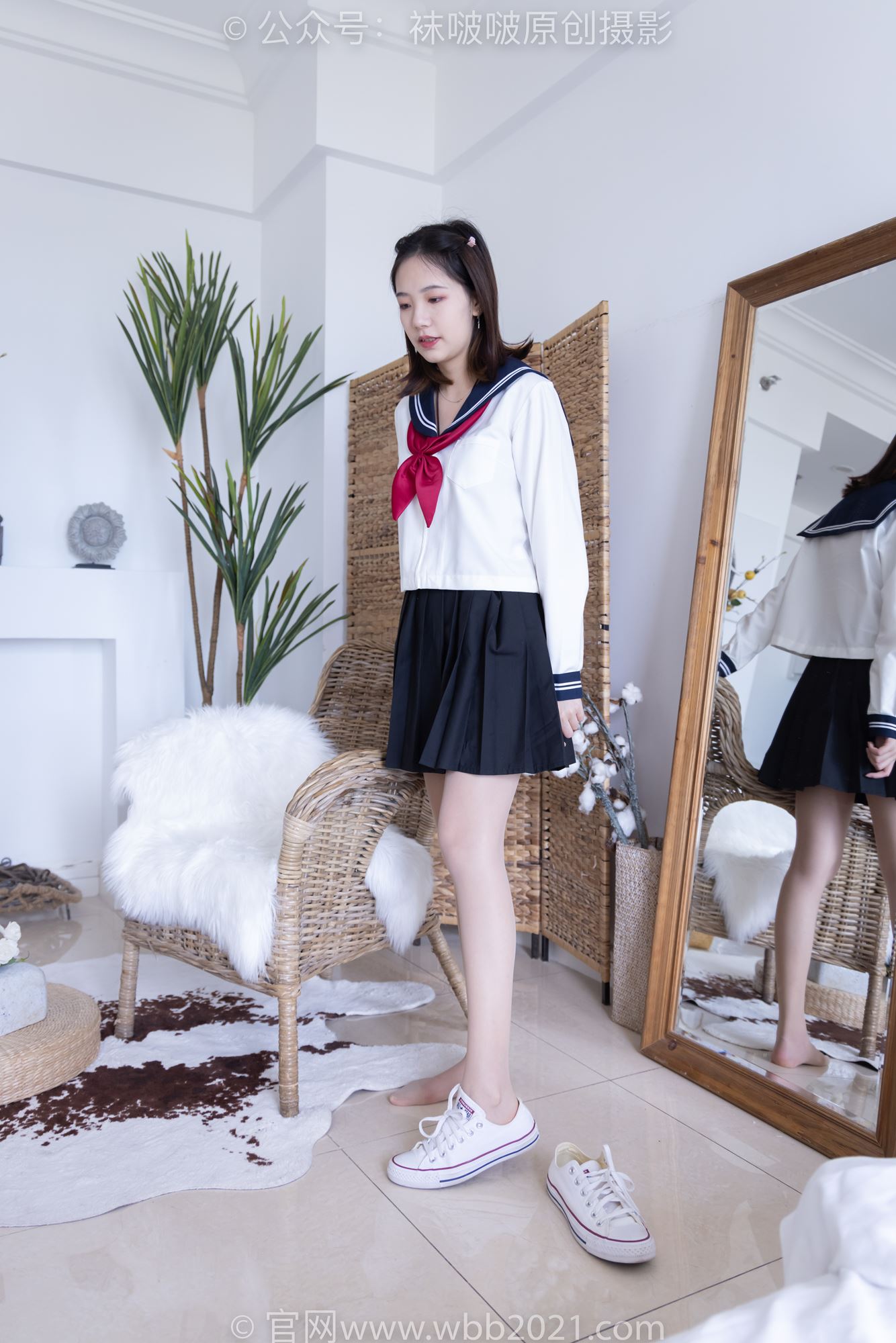 图片[33]-[BoBoSocks袜啵啵]NO.281 小甜豆-两双板鞋、肉丝[145P] – 速更版-美库