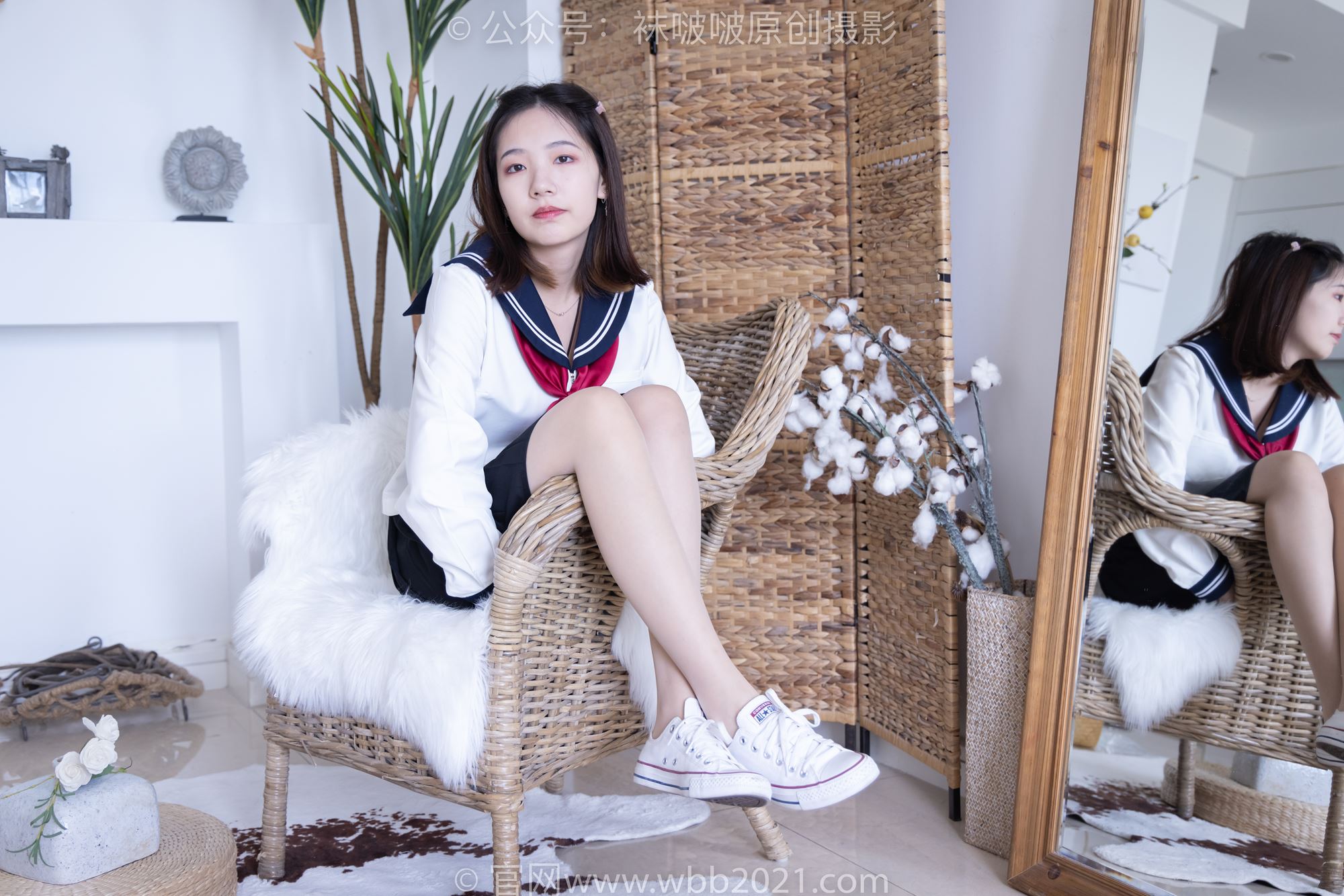 图片[39]-[BoBoSocks袜啵啵]NO.281 小甜豆-两双板鞋、肉丝[145P] – 速更版-美库