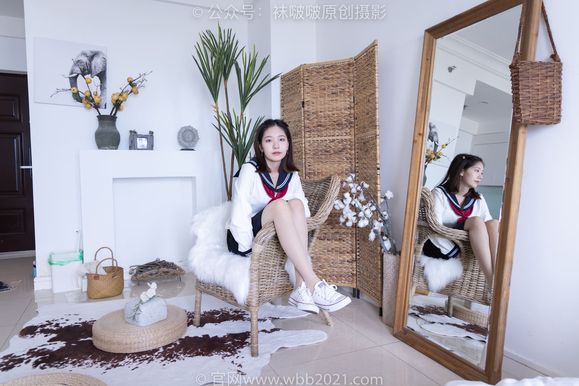 图片[41]-[BoBoSocks袜啵啵]NO.281 小甜豆-两双板鞋、肉丝[145P] – 速更版-美库