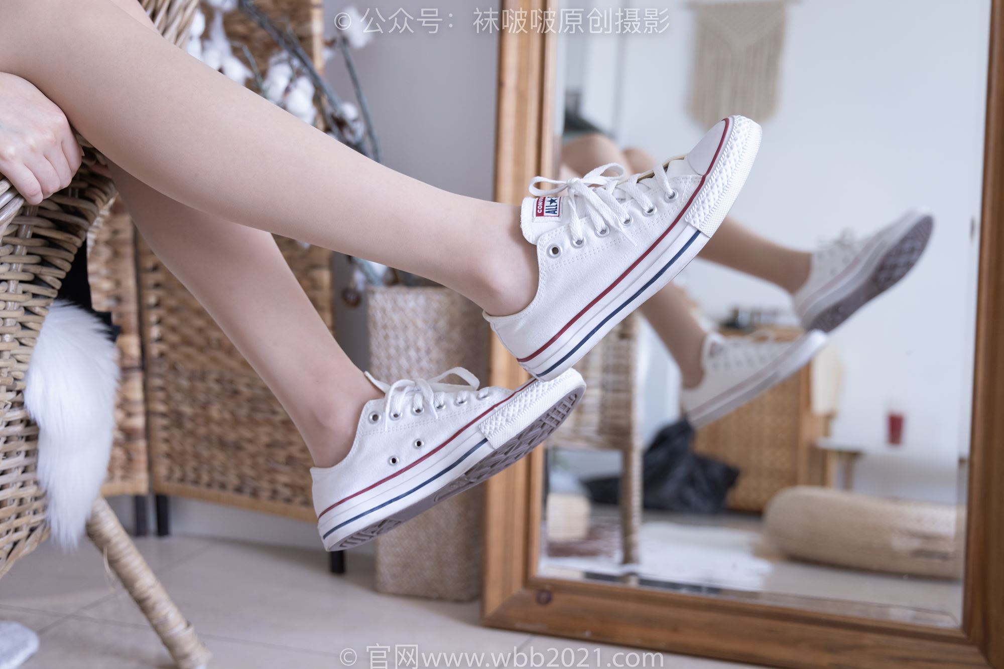 图片[48]-[BoBoSocks袜啵啵]NO.281 小甜豆-两双板鞋、肉丝[145P] – 速更版-美库