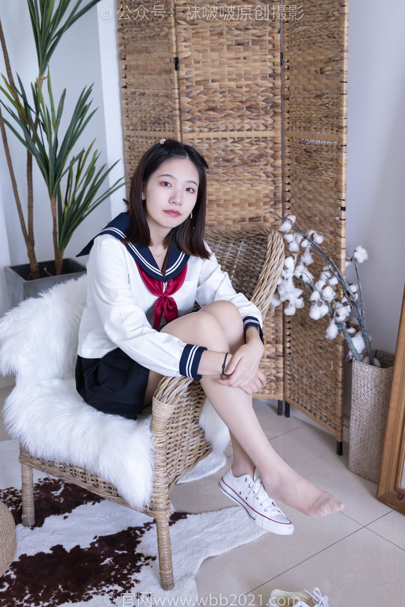 图片[56]-[BoBoSocks袜啵啵]NO.281 小甜豆-两双板鞋、肉丝[145P] – 速更版-美库