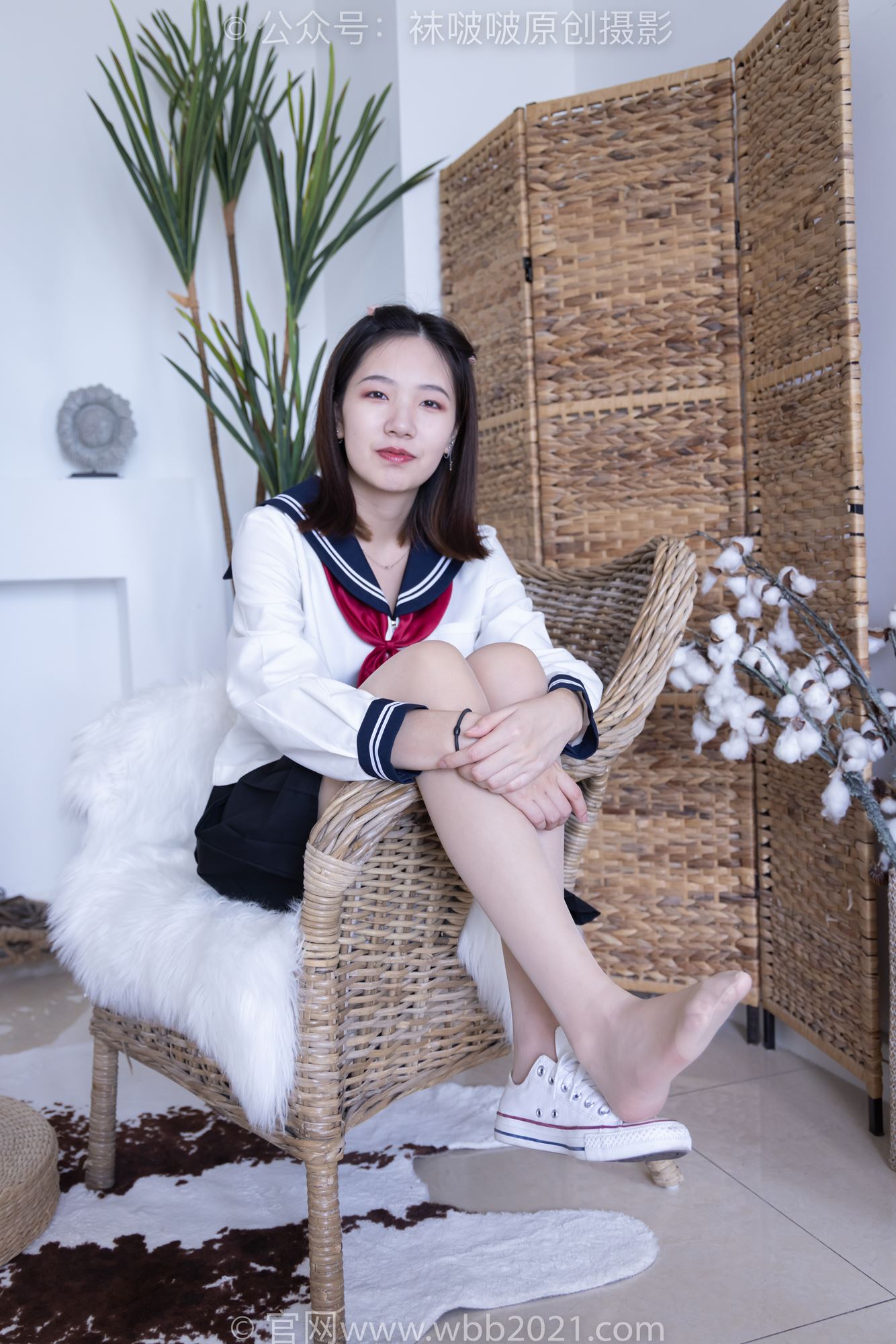 图片[60]-[BoBoSocks袜啵啵]NO.281 小甜豆-两双板鞋、肉丝[145P] – 速更版-美库