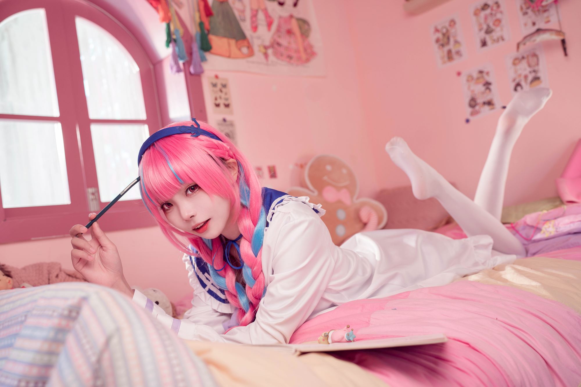 图片[11]-艾西aiwest  – 湊阿库娅 私服[55P] – 速更版-美库