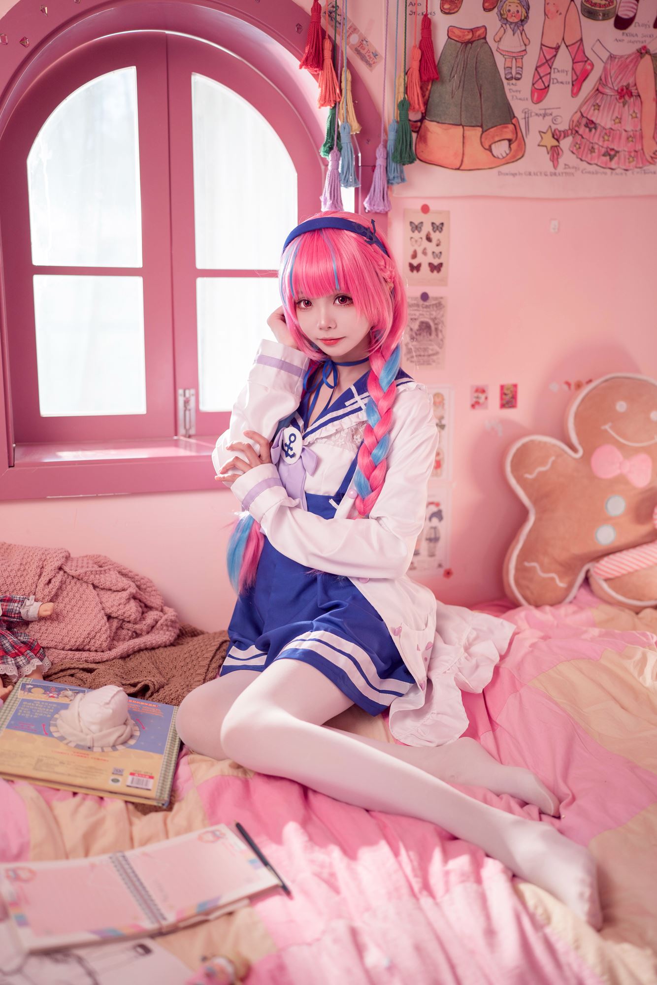 图片[13]-艾西aiwest  – 湊阿库娅 私服[55P] – 速更版-美库