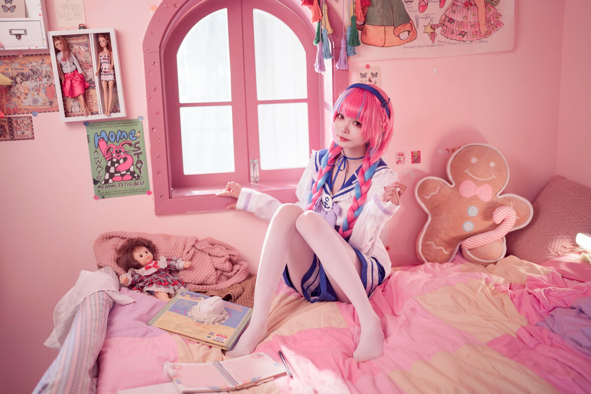 图片[16]-艾西aiwest  – 湊阿库娅 私服[55P] – 速更版-美库