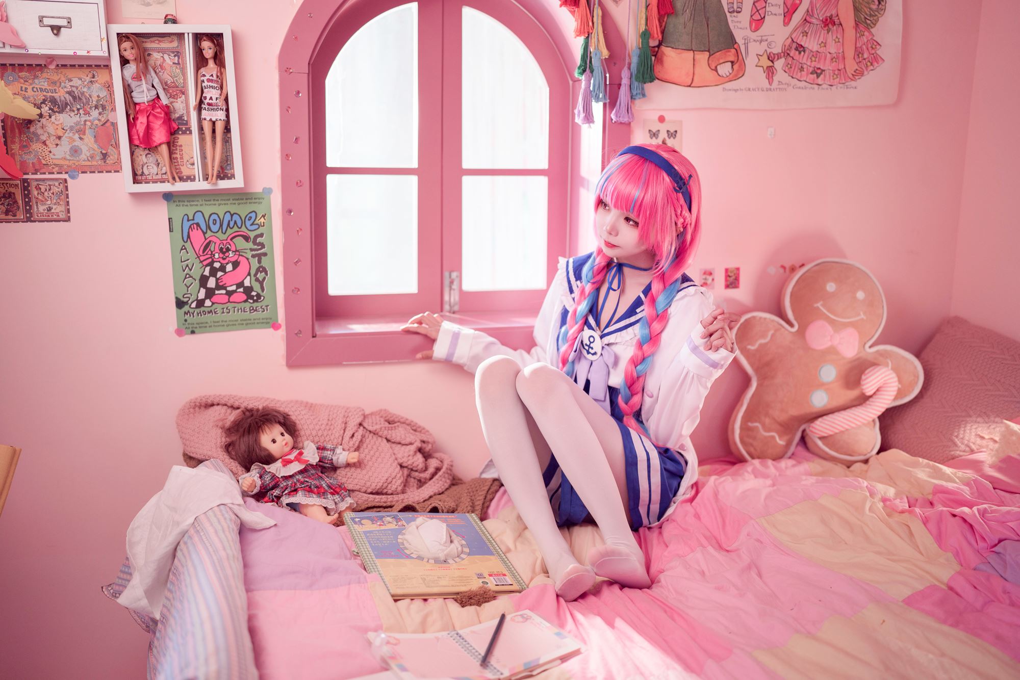 图片[17]-艾西aiwest  – 湊阿库娅 私服[55P] – 速更版-美库