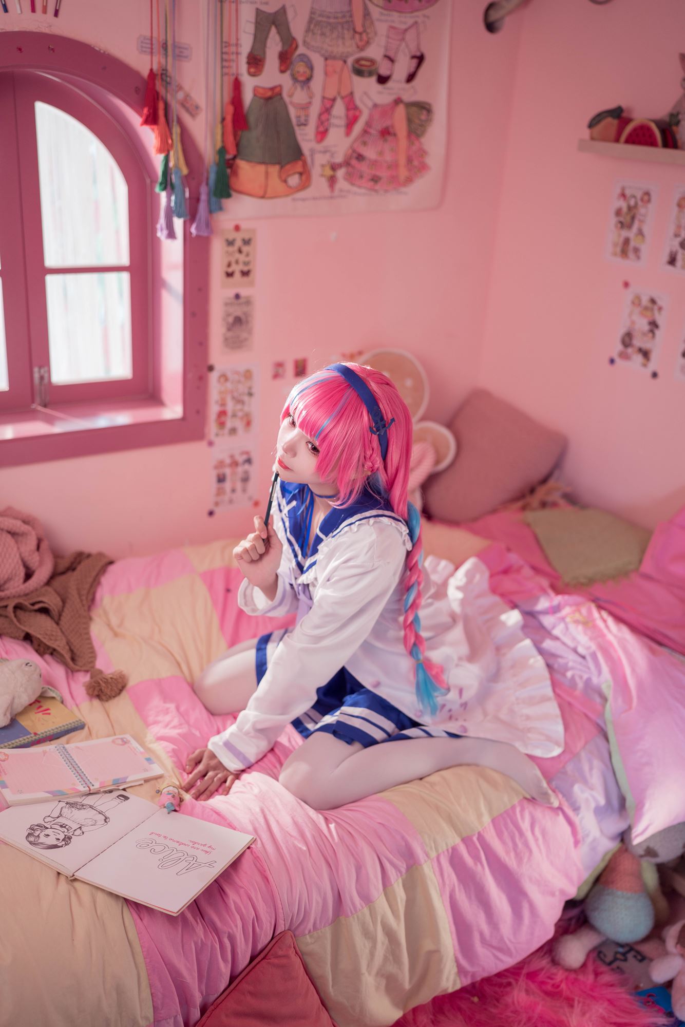 图片[27]-艾西aiwest  – 湊阿库娅 私服[55P] – 速更版-美库