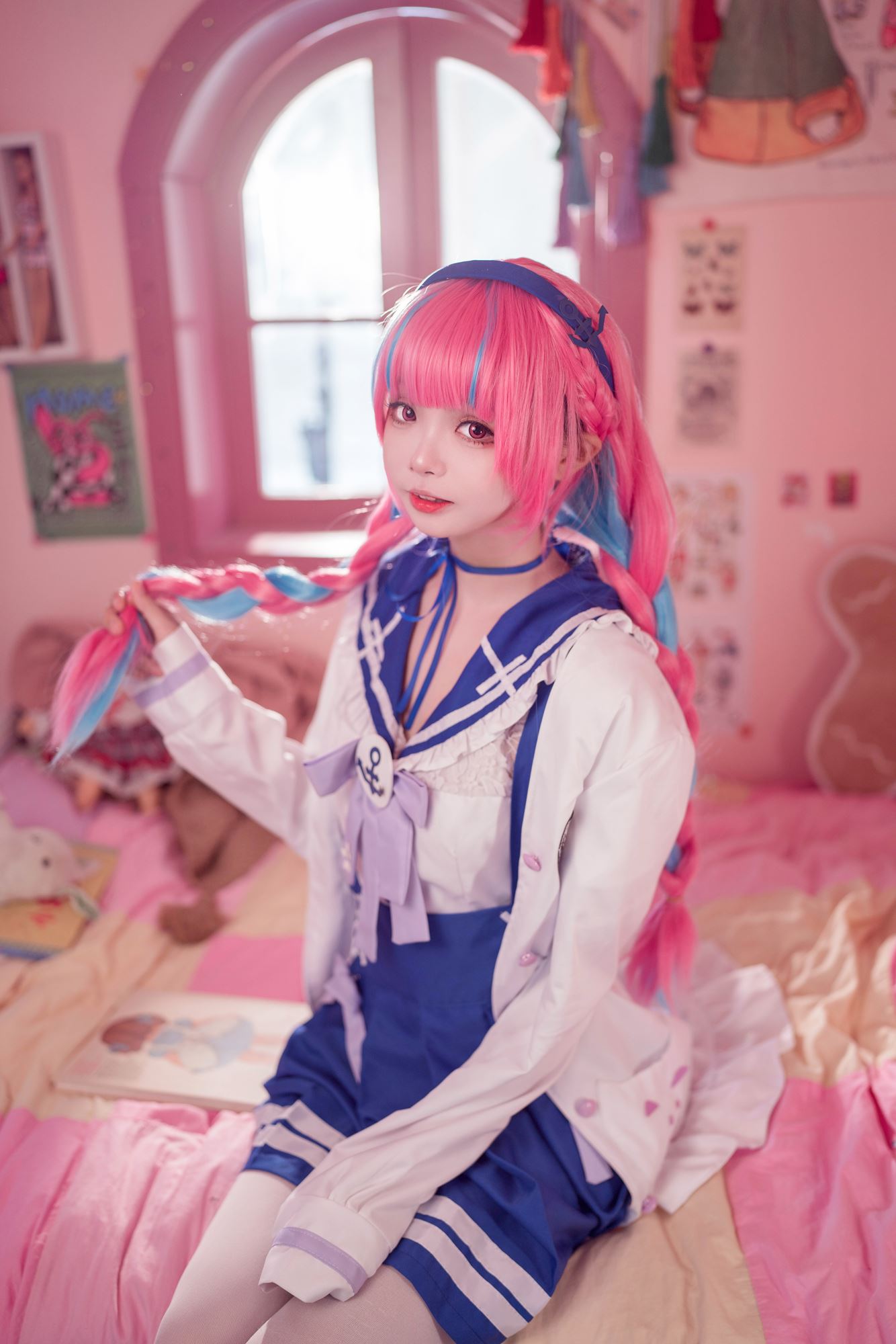 图片[31]-艾西aiwest  – 湊阿库娅 私服[55P] – 速更版-美库