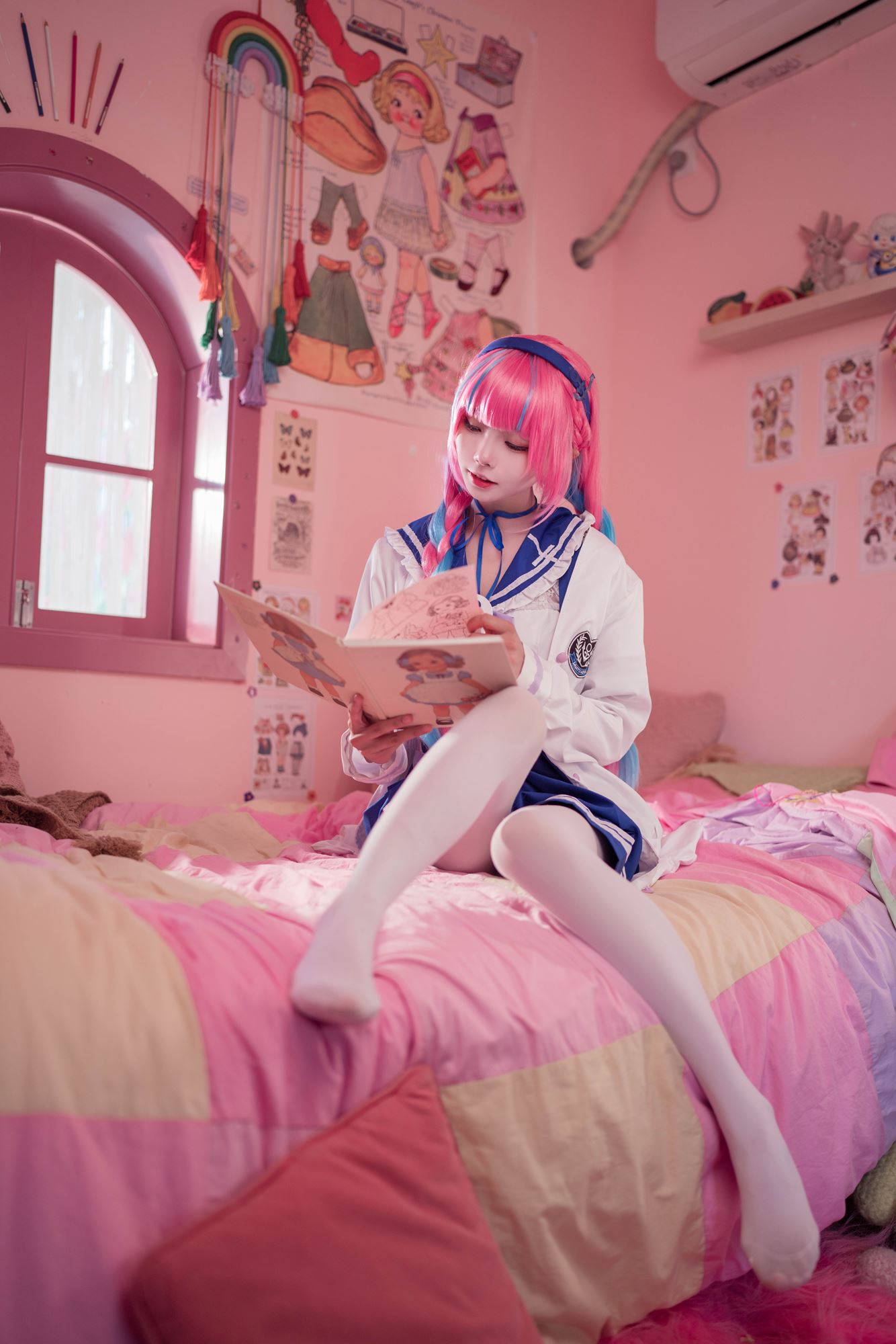 图片[34]-艾西aiwest  – 湊阿库娅 私服[55P] – 速更版-美库