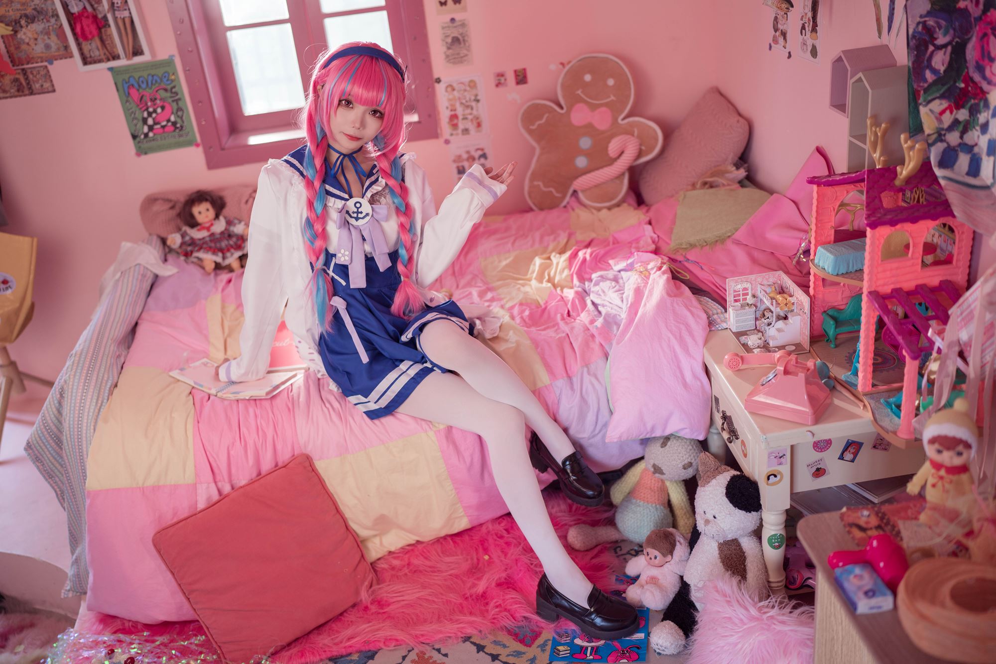 图片[44]-艾西aiwest  – 湊阿库娅 私服[55P] – 速更版-美库