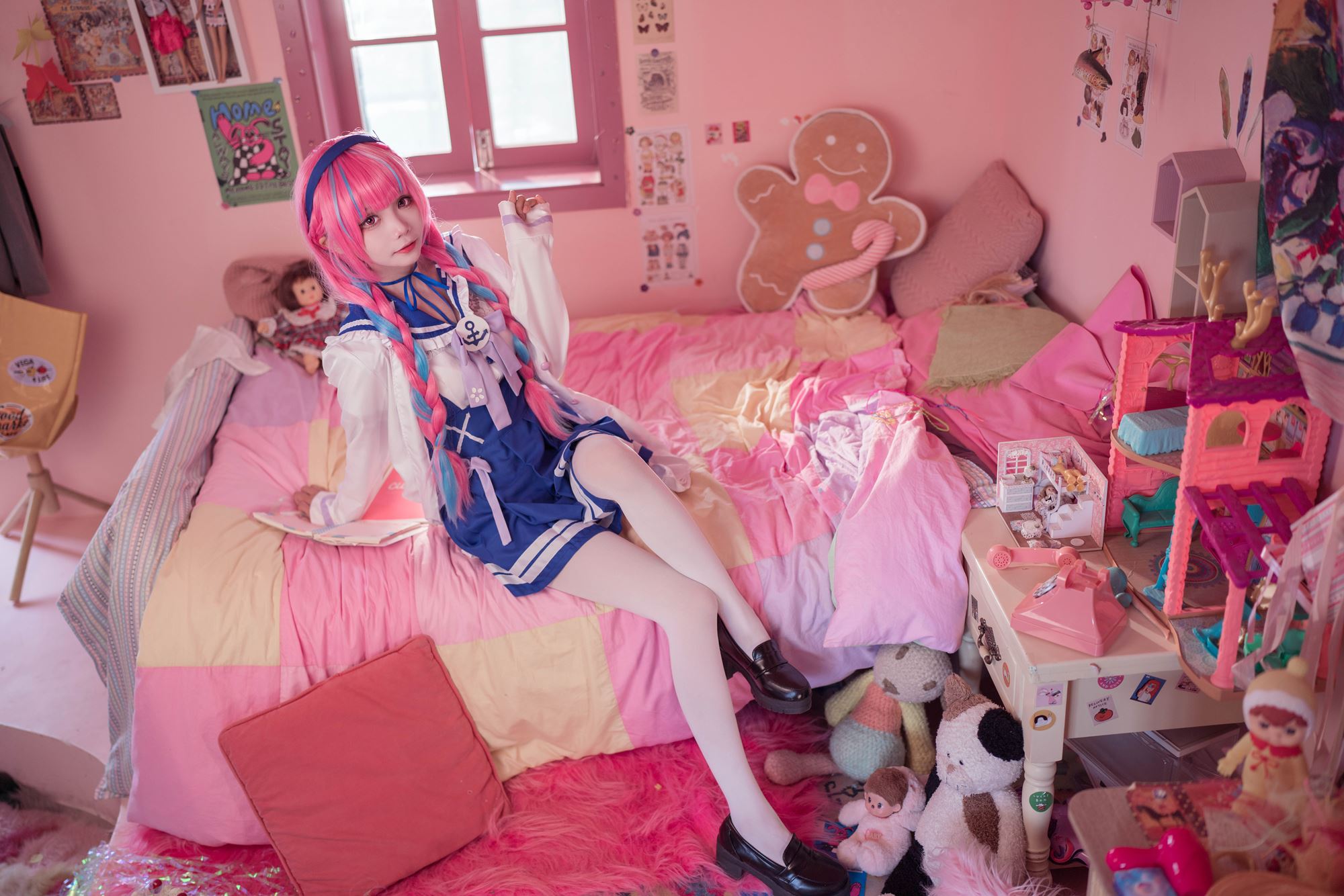 图片[45]-艾西aiwest  – 湊阿库娅 私服[55P] – 速更版-美库