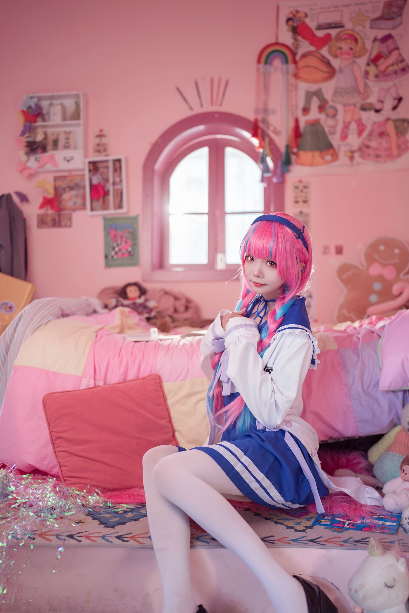 图片[48]-艾西aiwest  – 湊阿库娅 私服[55P] – 速更版-美库