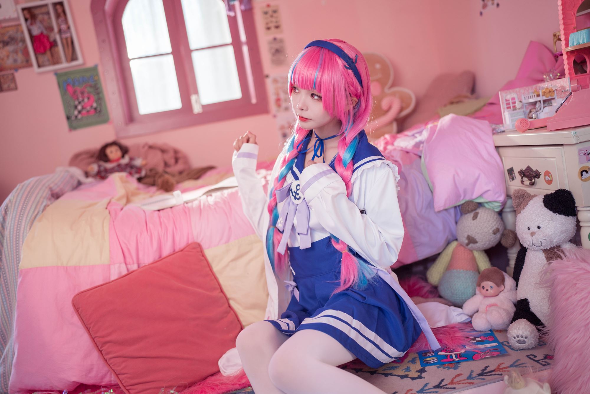 图片[49]-艾西aiwest  – 湊阿库娅 私服[55P] – 速更版-美库