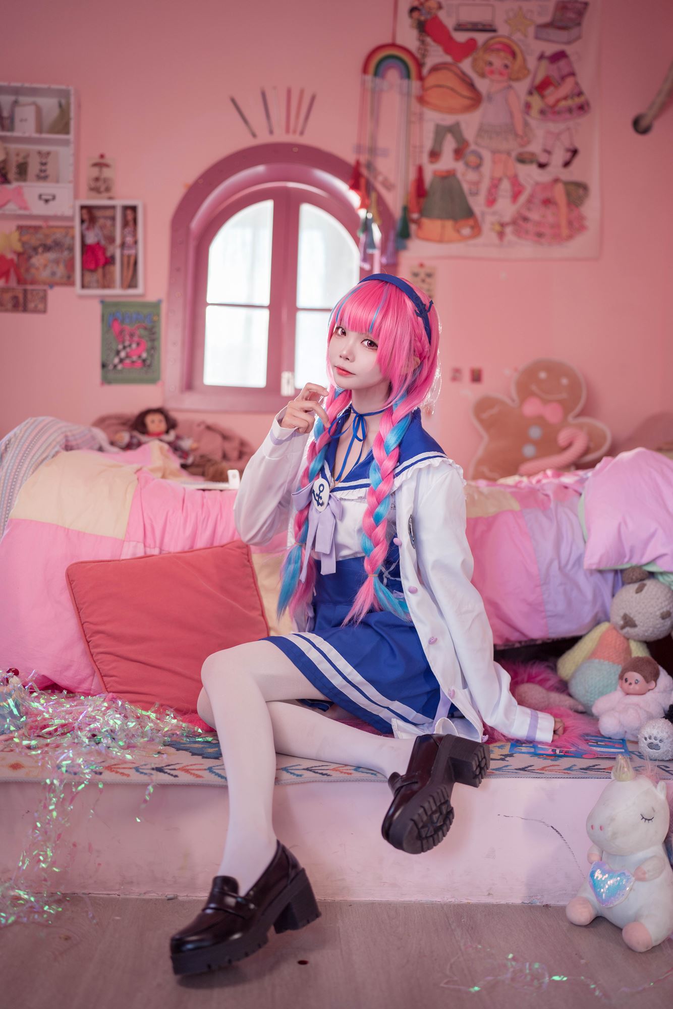 图片[50]-艾西aiwest  – 湊阿库娅 私服[55P] – 速更版-美库