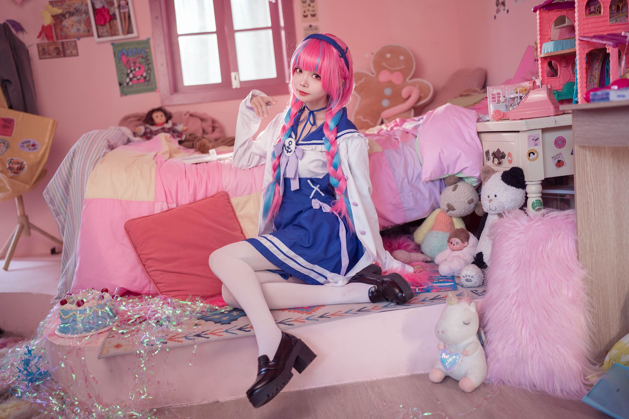 图片[51]-艾西aiwest  – 湊阿库娅 私服[55P] – 速更版-美库